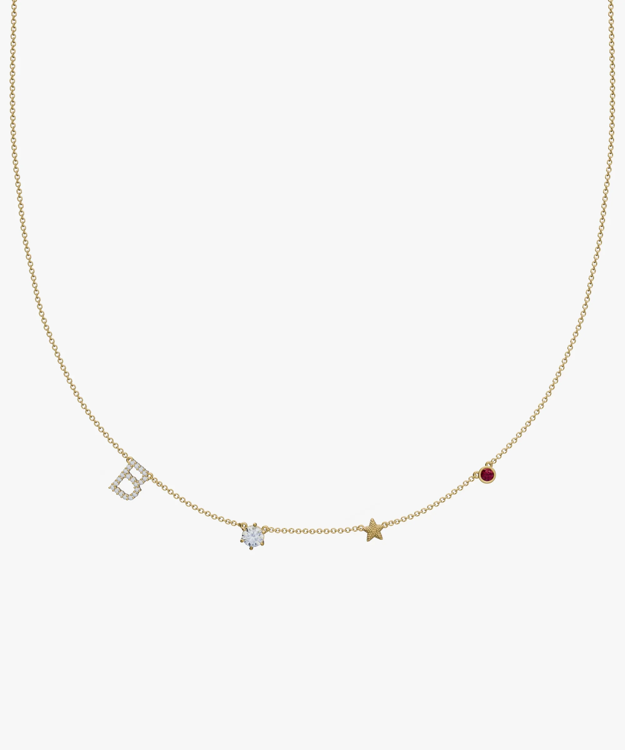 Personalised Charm Necklace