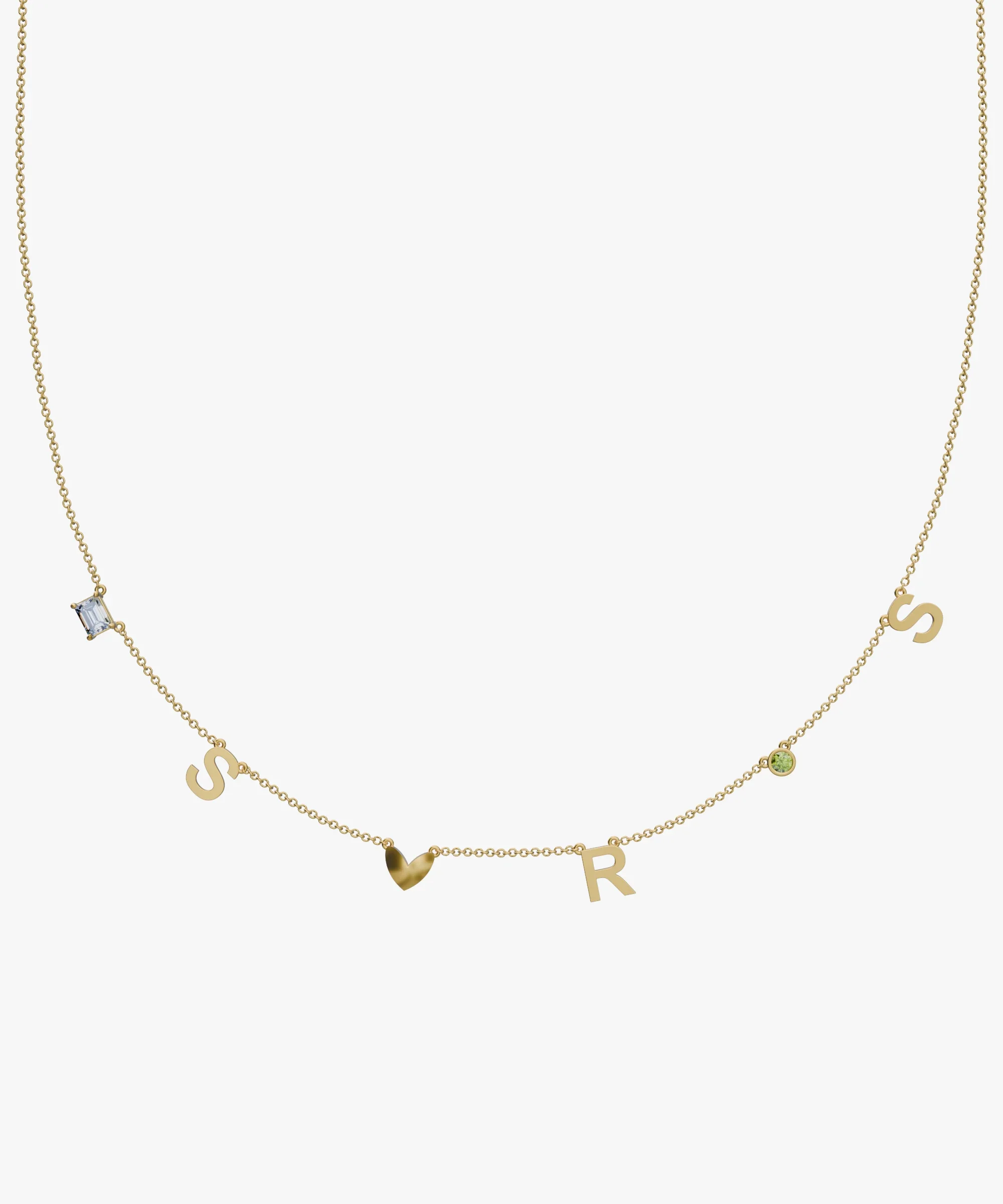Personalised Charm Necklace