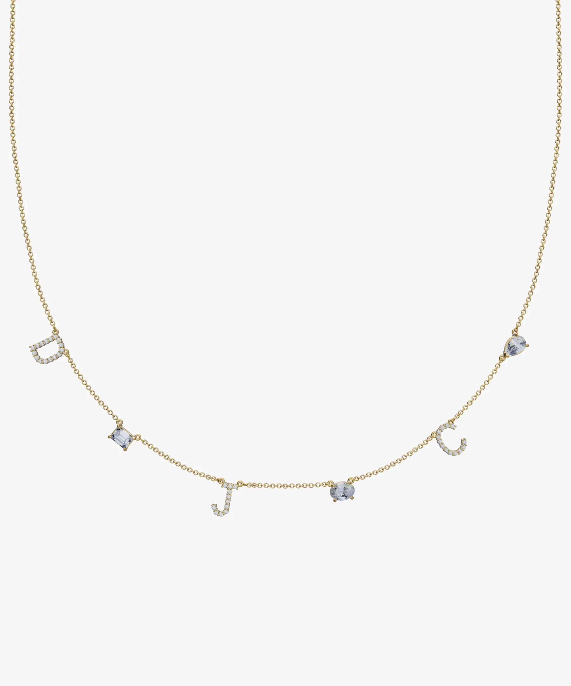 Personalised Charm Necklace