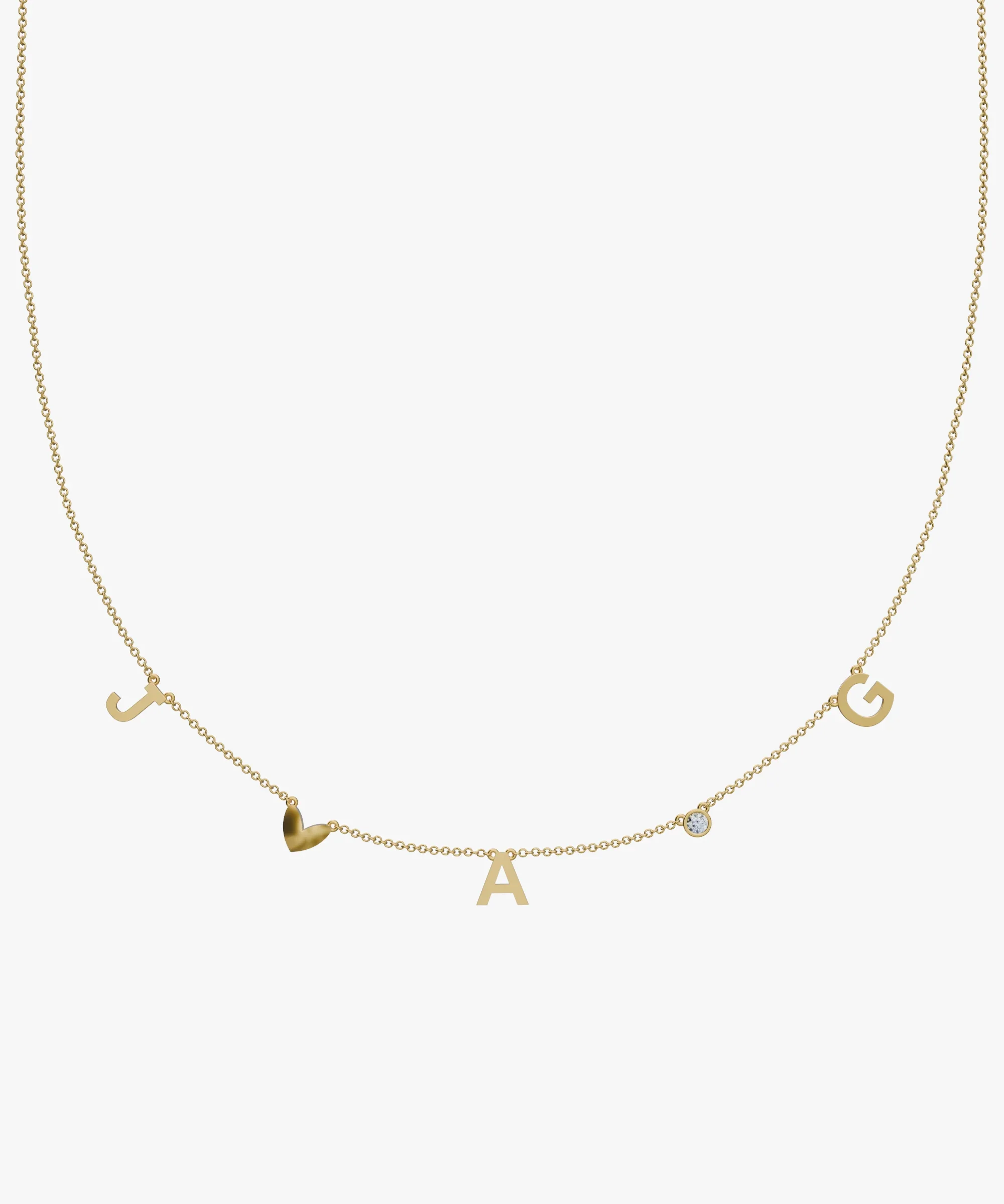 Personalised Charm Necklace