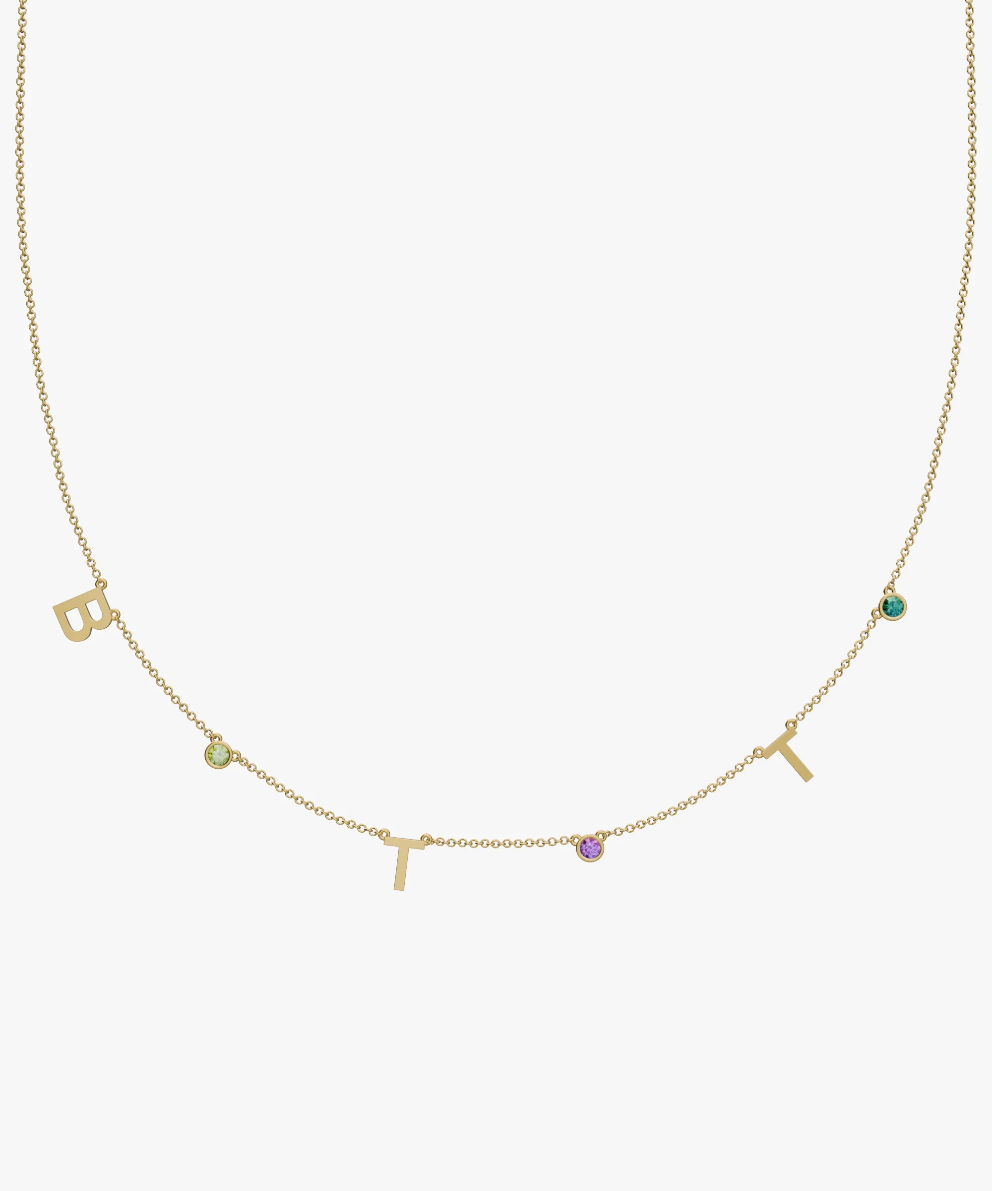 Personalised Charm Necklace