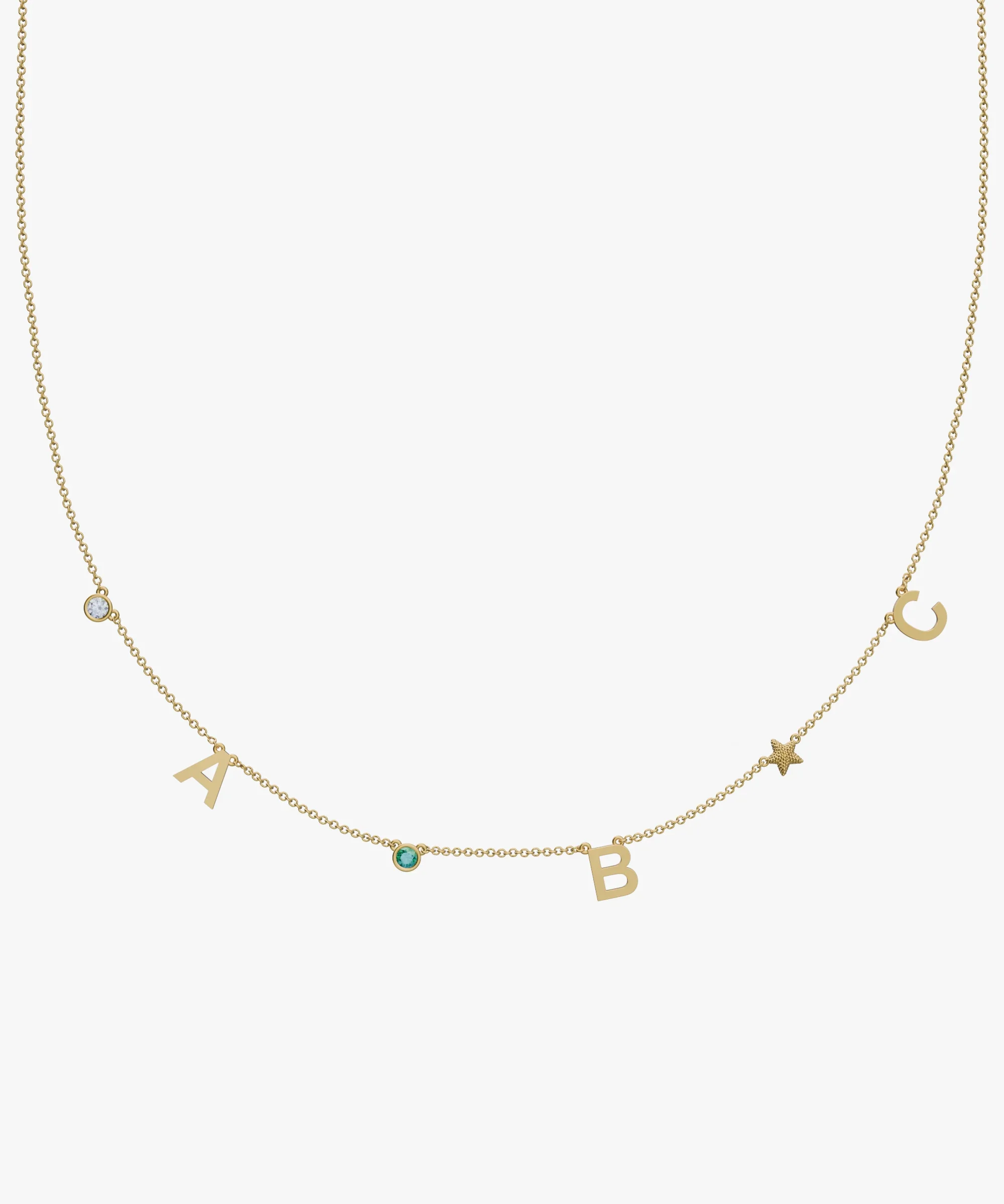 Personalised Charm Necklace