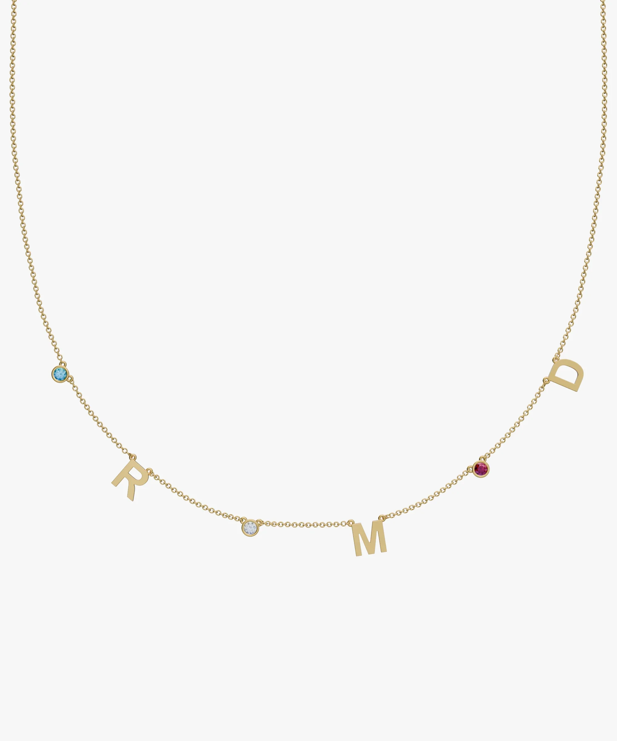 Personalised Charm Necklace
