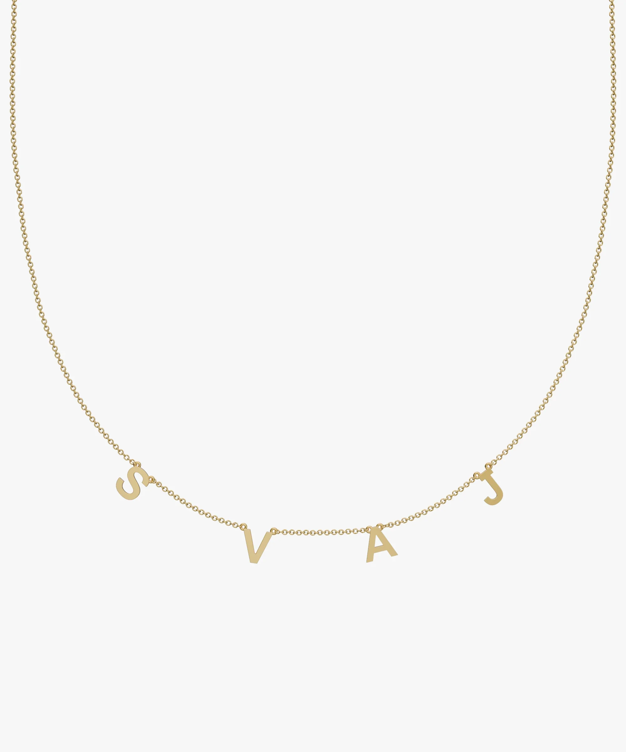 Personalised Charm Necklace