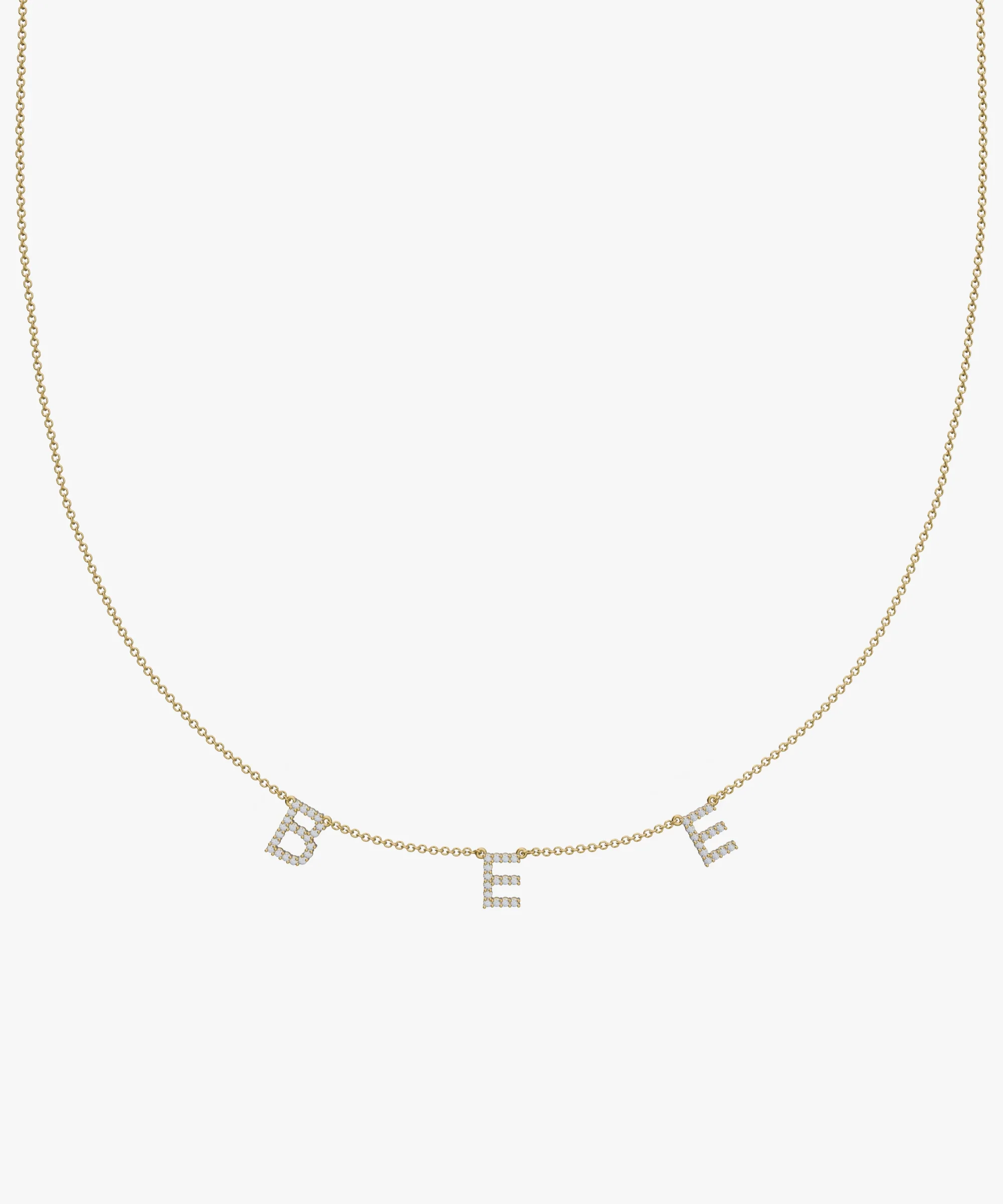 Personalised Charm Necklace