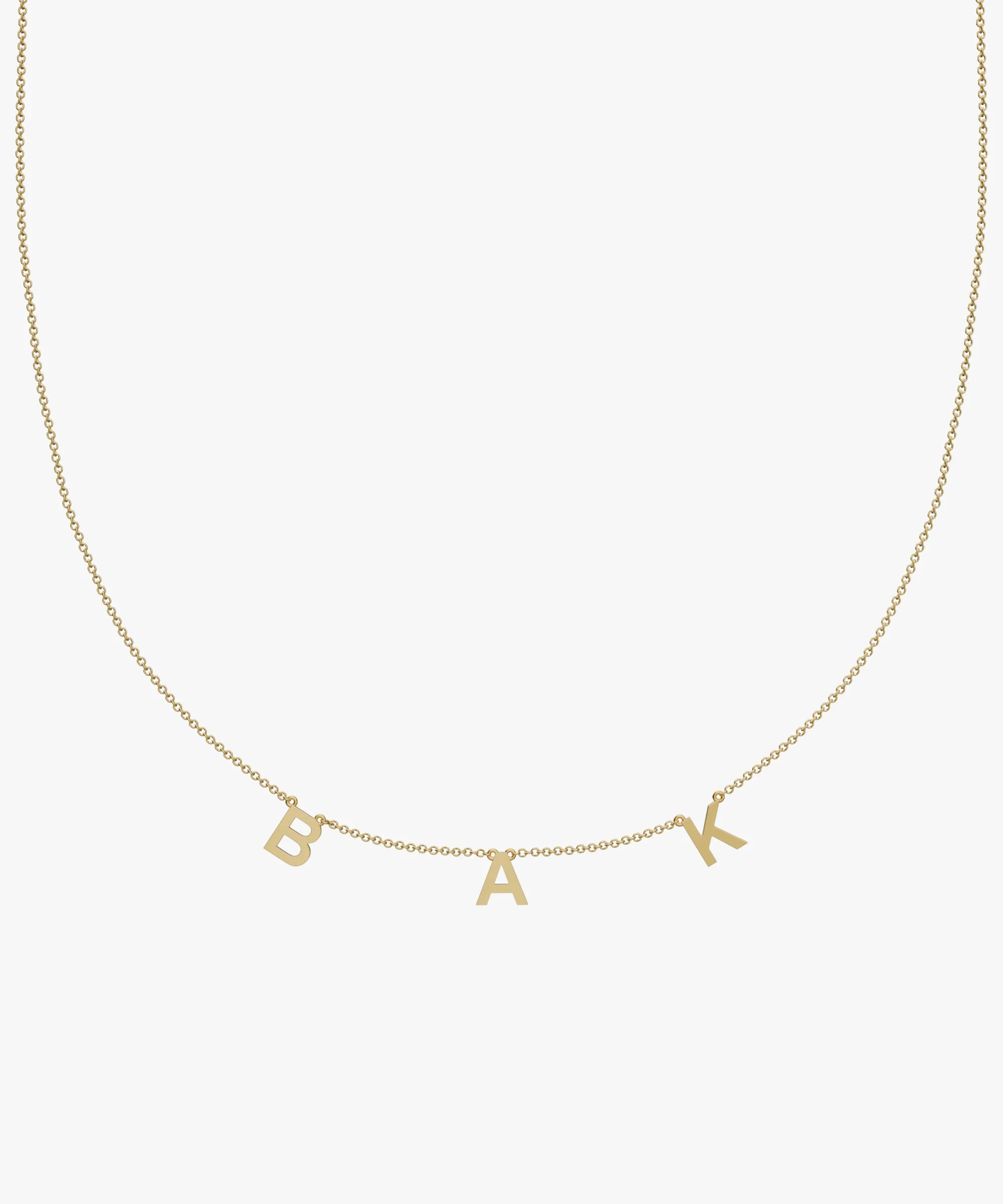 Personalised Charm Necklace