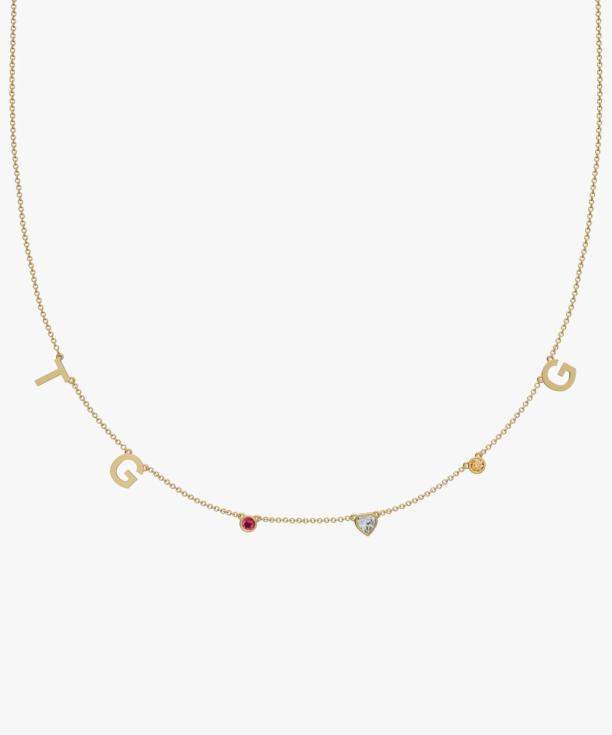 Personalised Charm Necklace