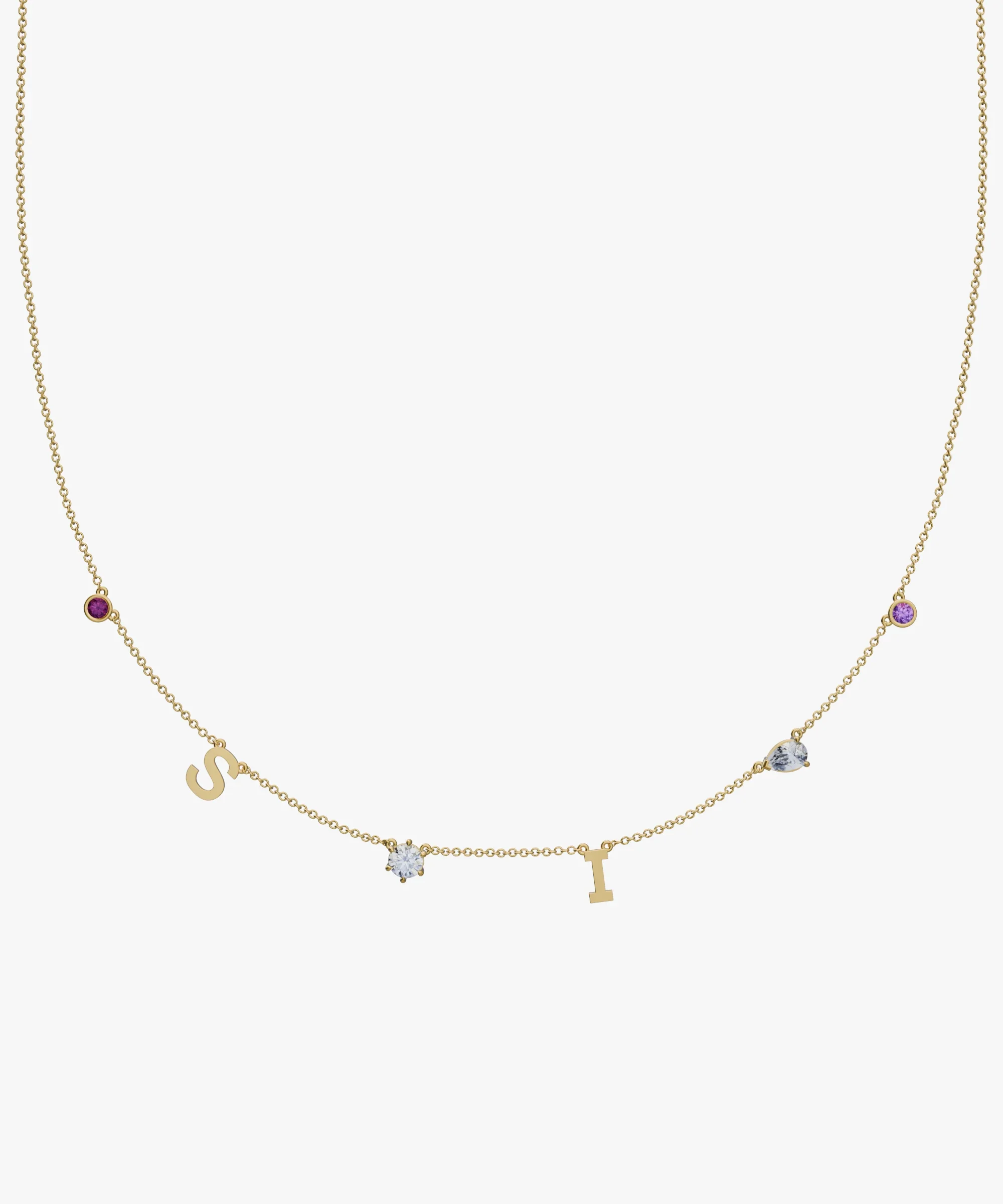 Personalised Charm Necklace