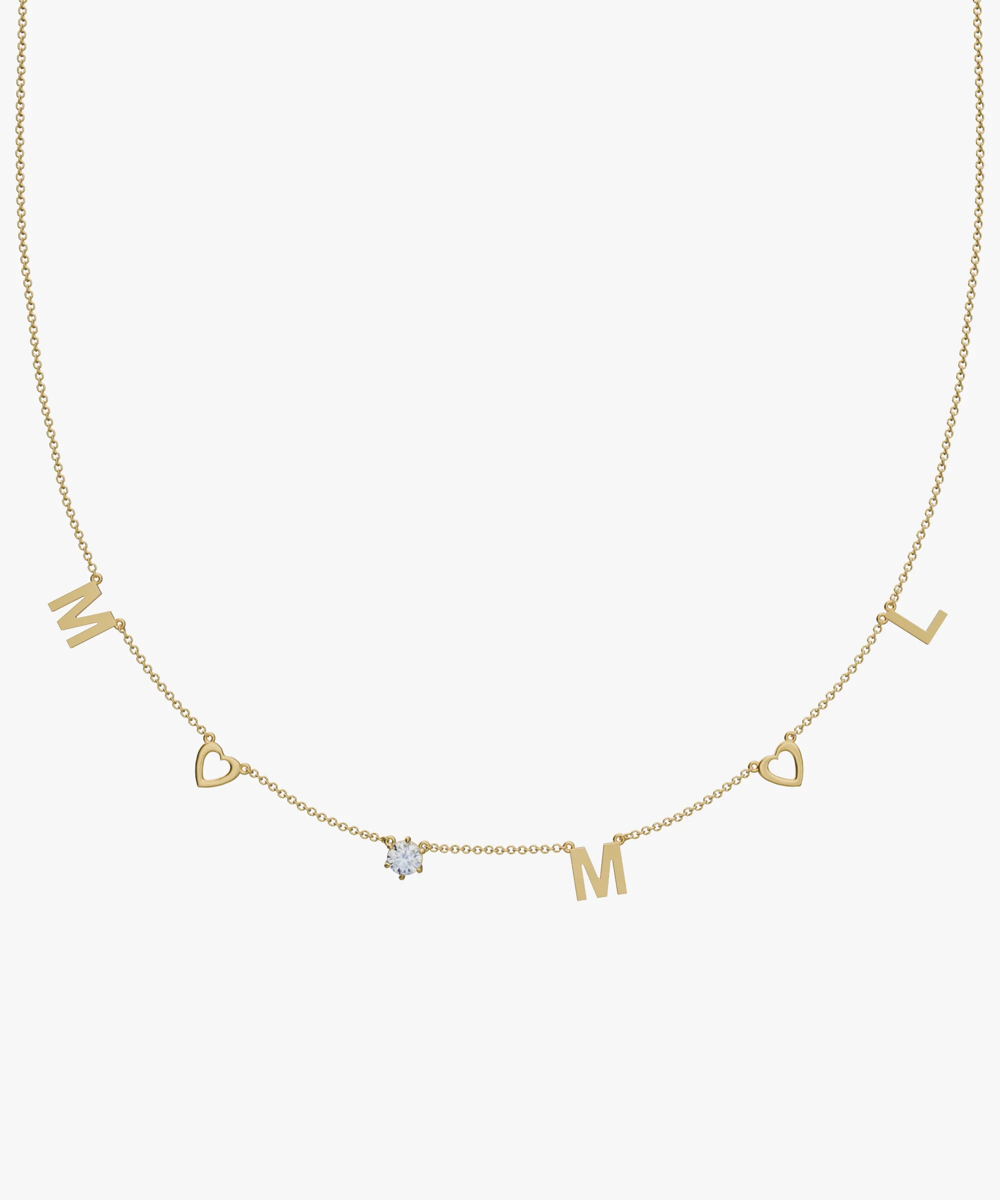 Personalised Charm Necklace