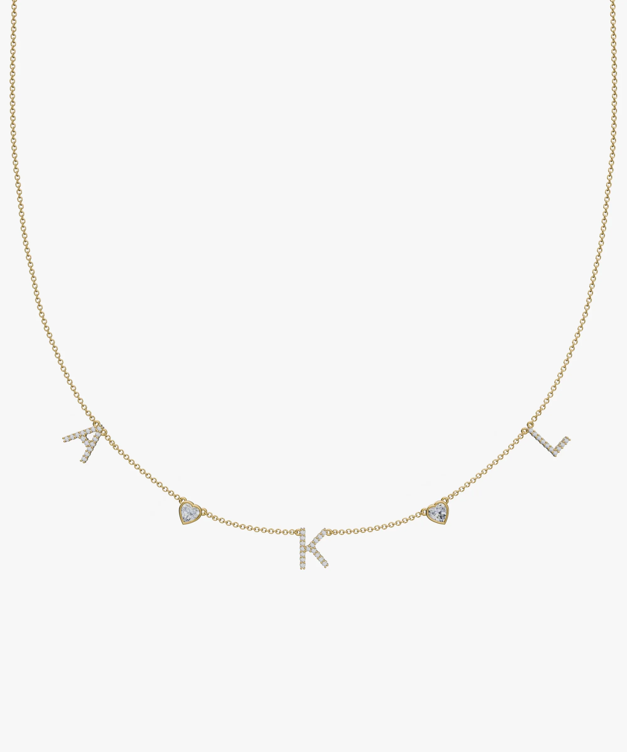 Personalised Charm Necklace