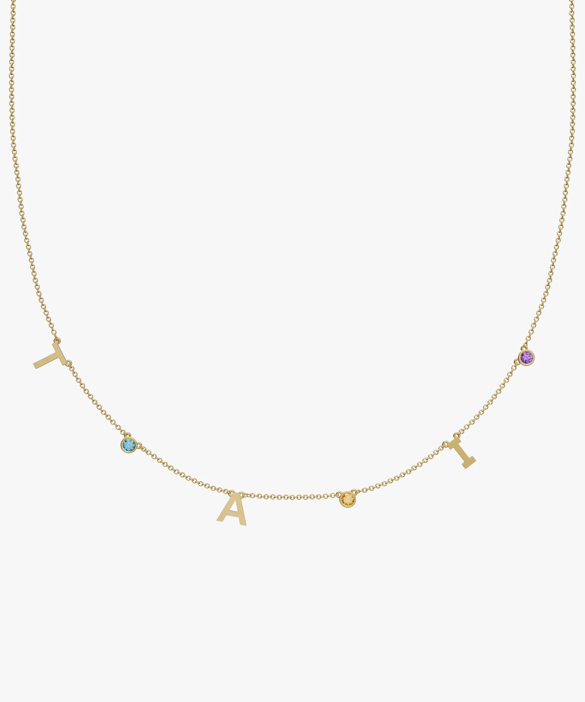 Personalised Charm Necklace