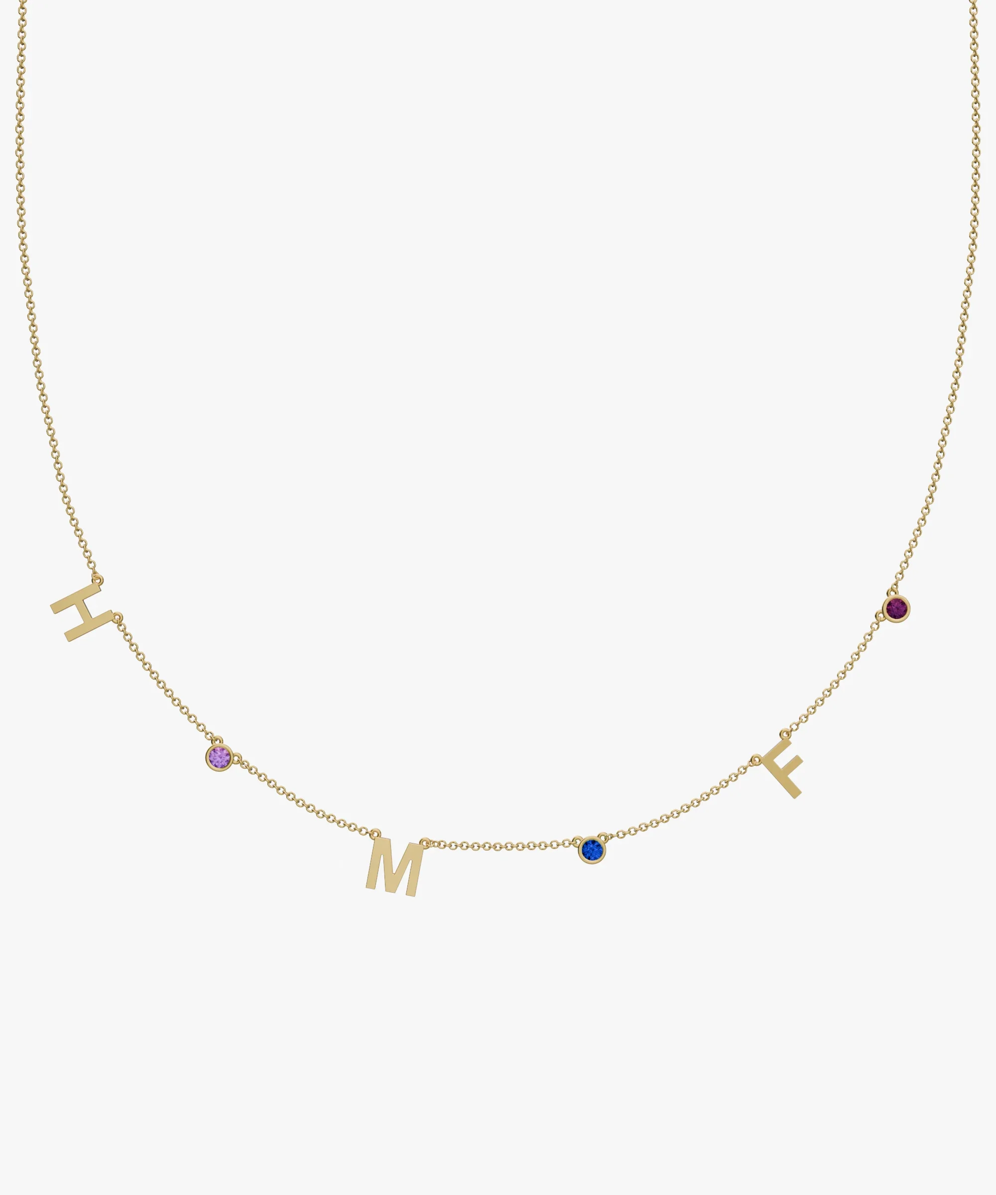 Personalised Charm Necklace