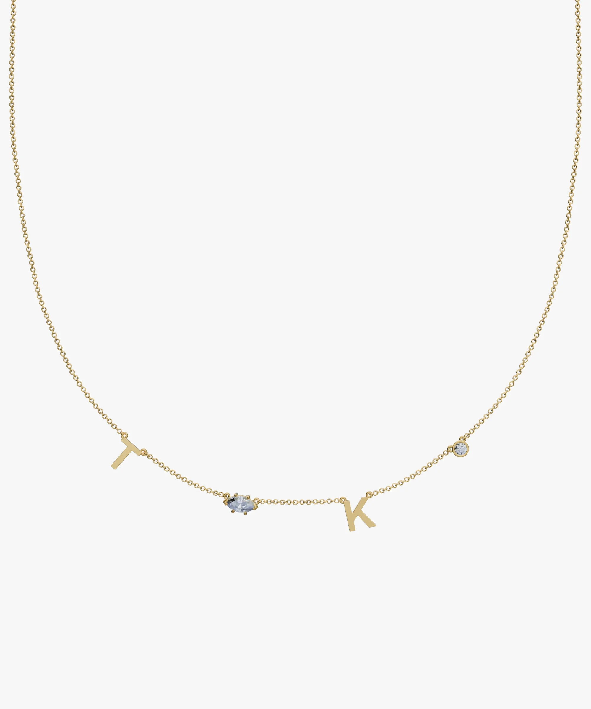 Personalised Charm Necklace