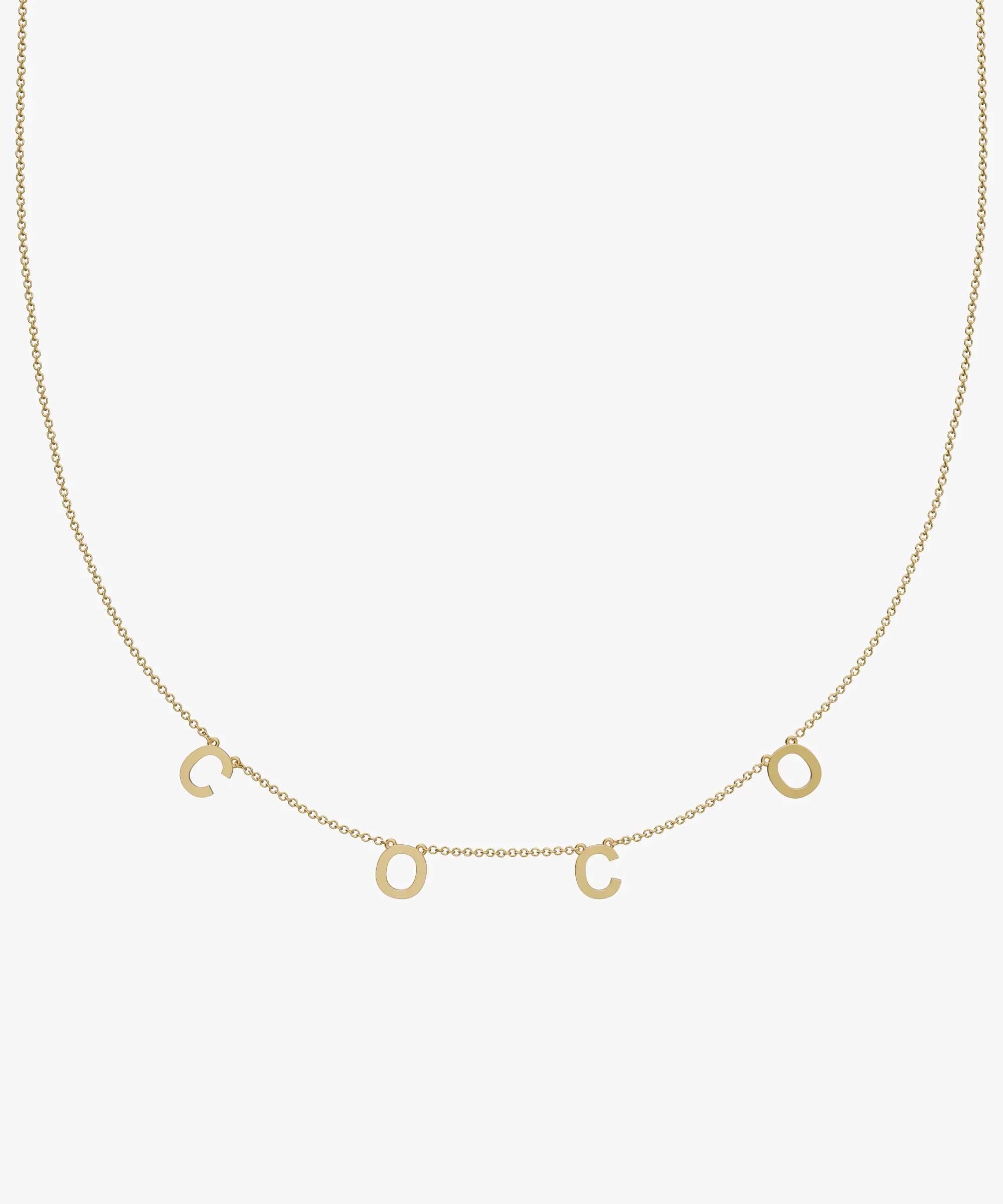 Personalised Charm Necklace