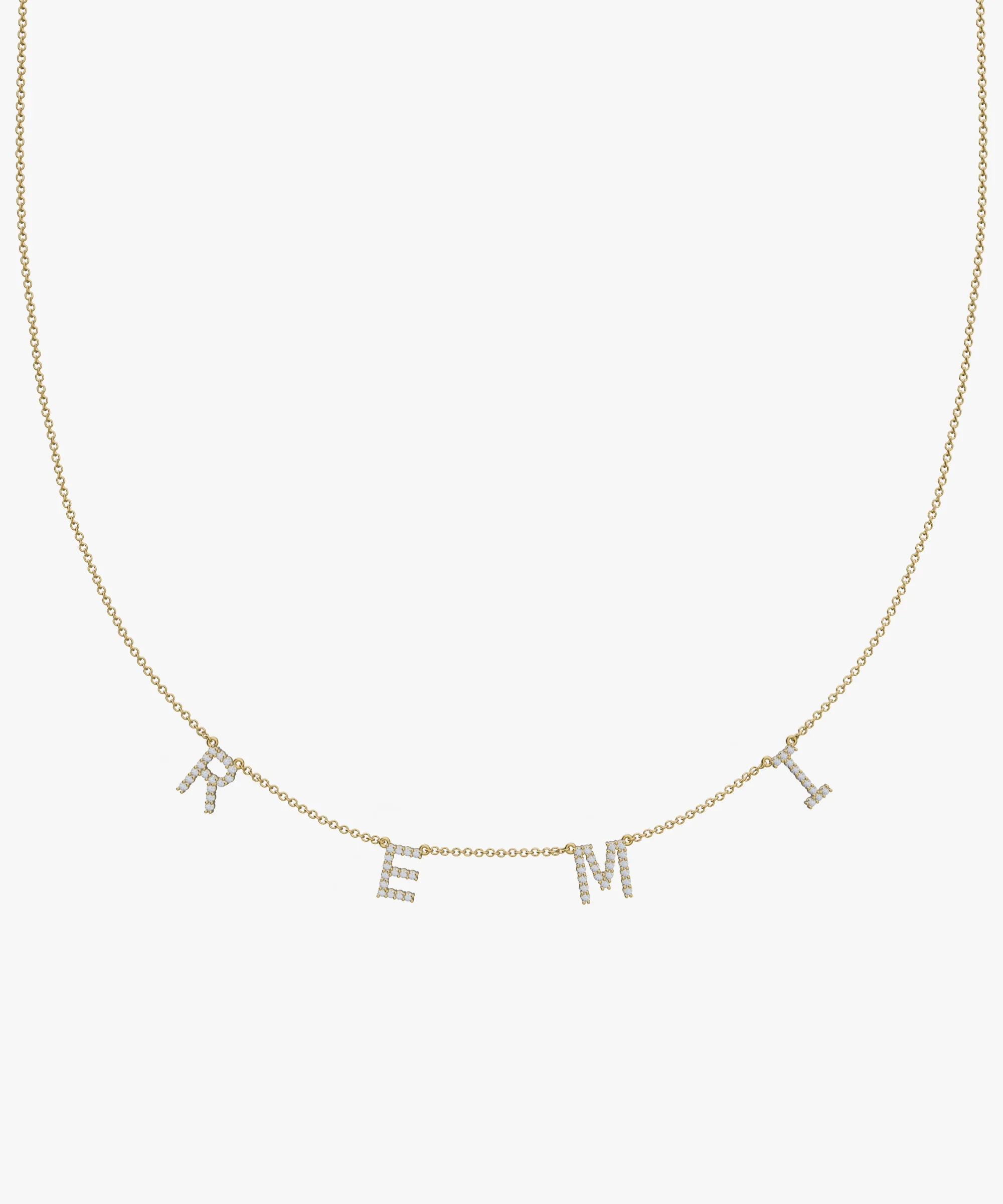 Personalised Charm Necklace Builder