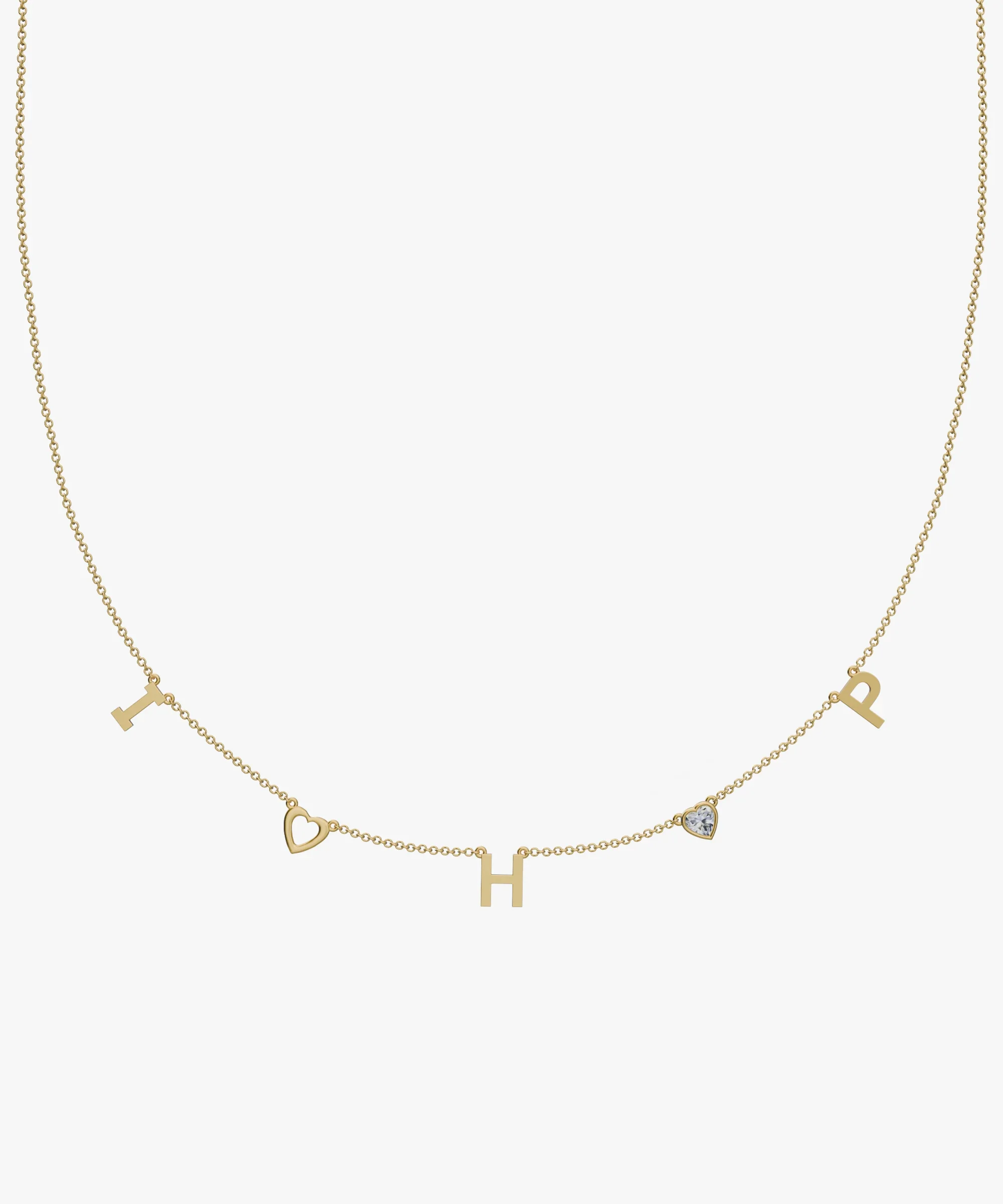 Personalised Charm Necklace Builder
