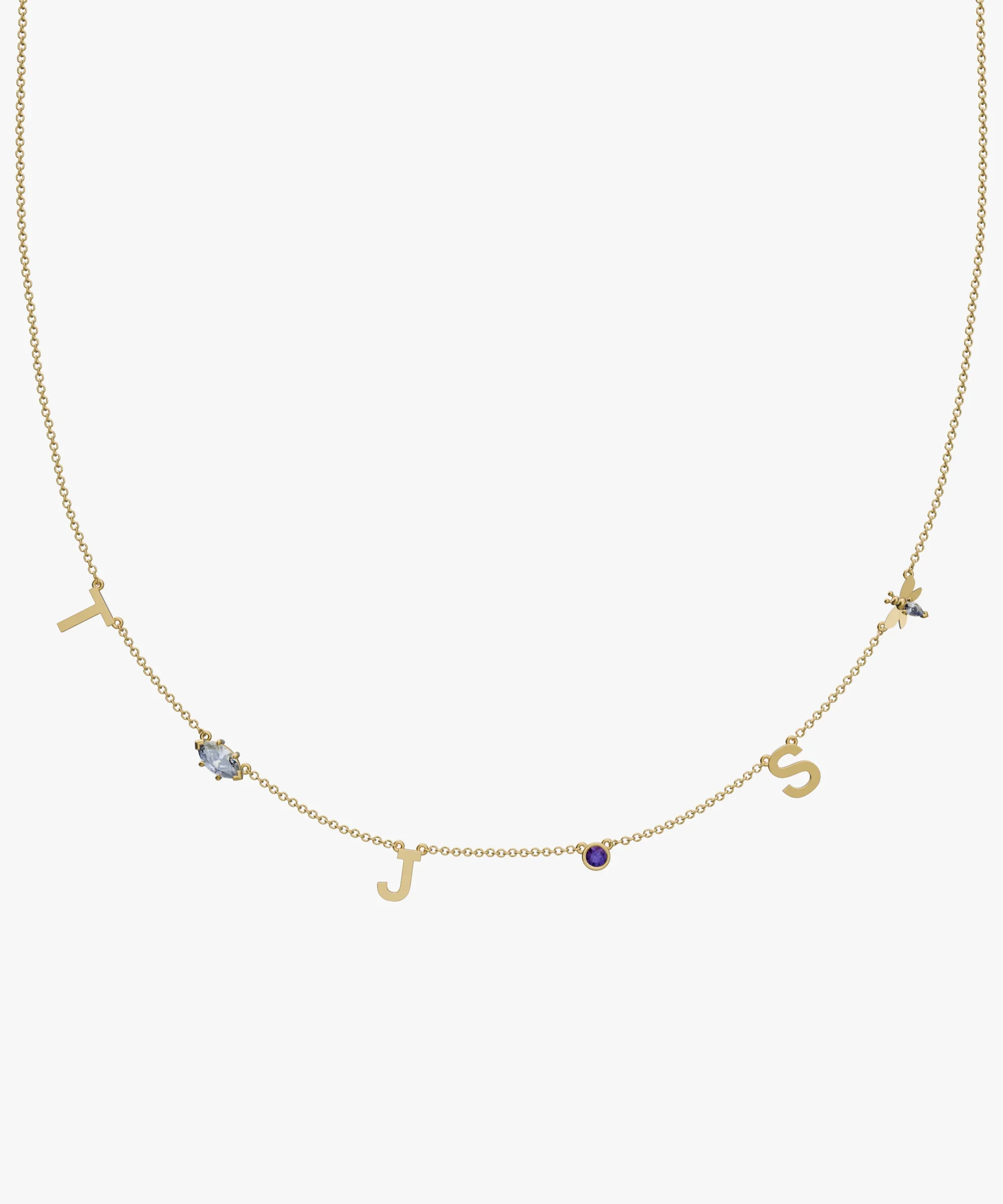 Personalised Charm Necklace Builder