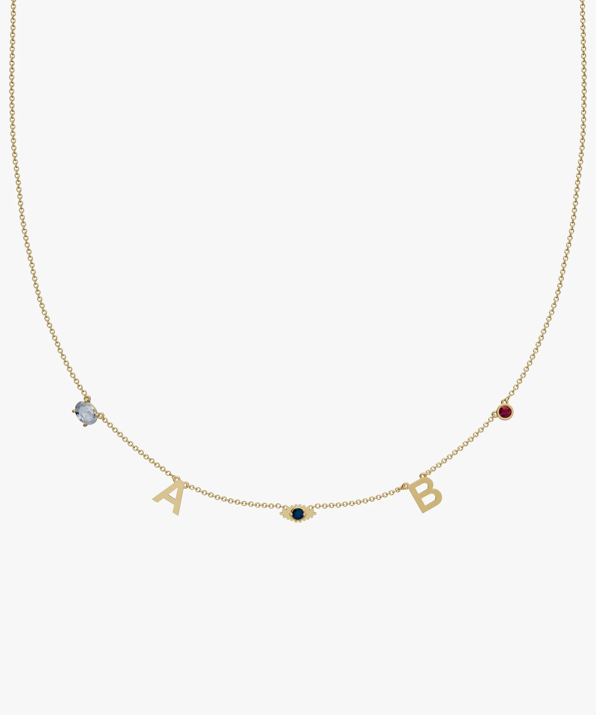 Personalised Charm Necklace Builder