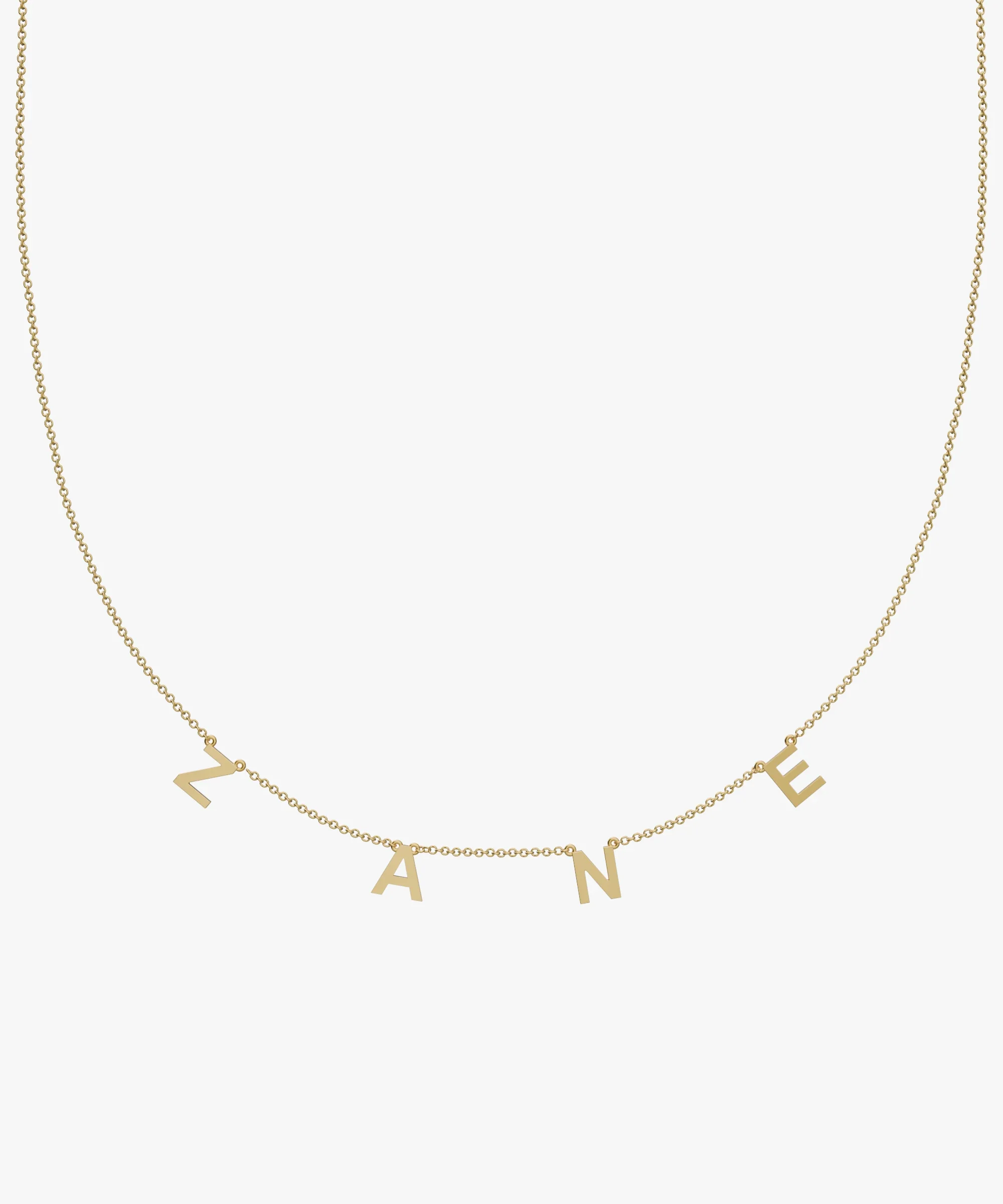 Personalised Charm Necklace Builder