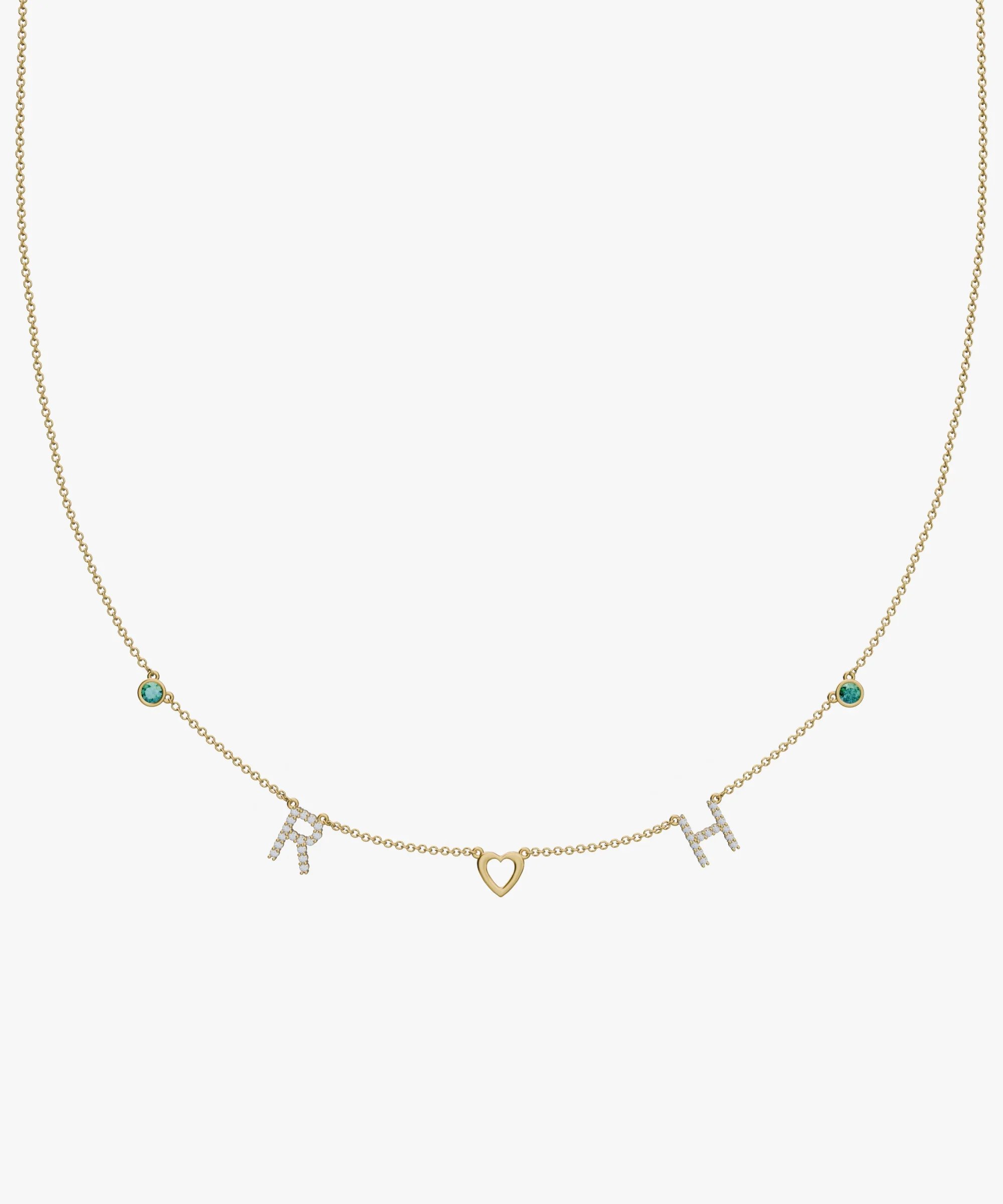 Personalised Charm Necklace Builder
