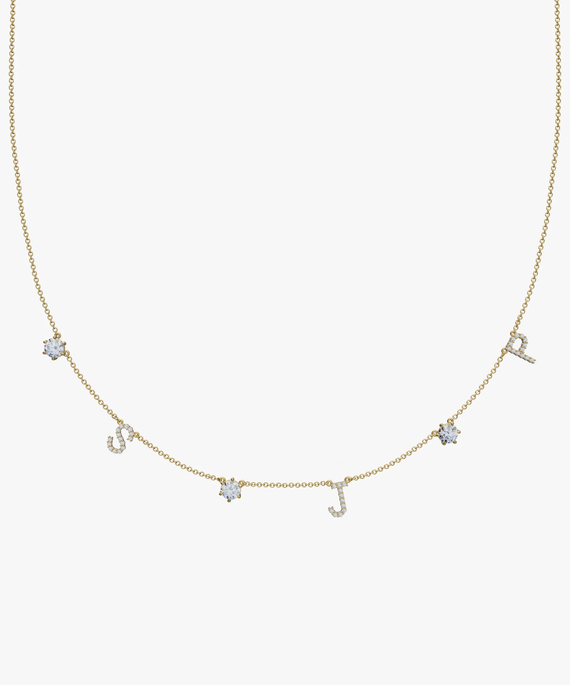 Personalised Charm Necklace Builder