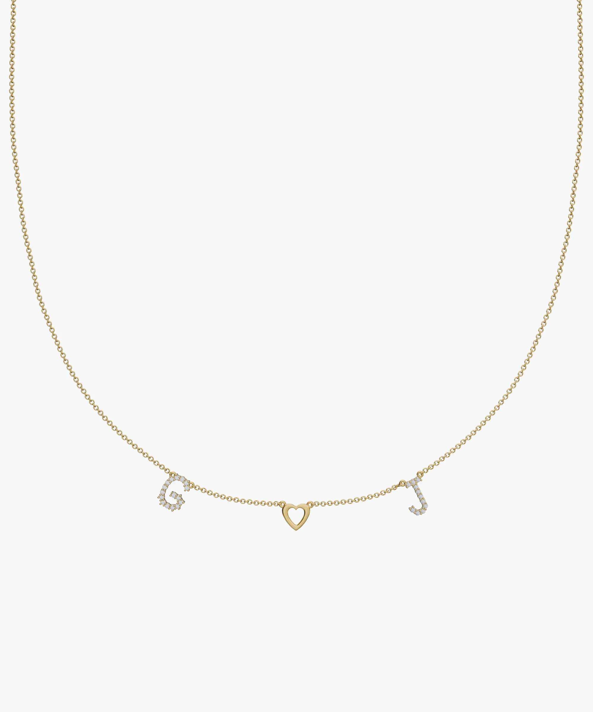 Personalised Charm Necklace Builder