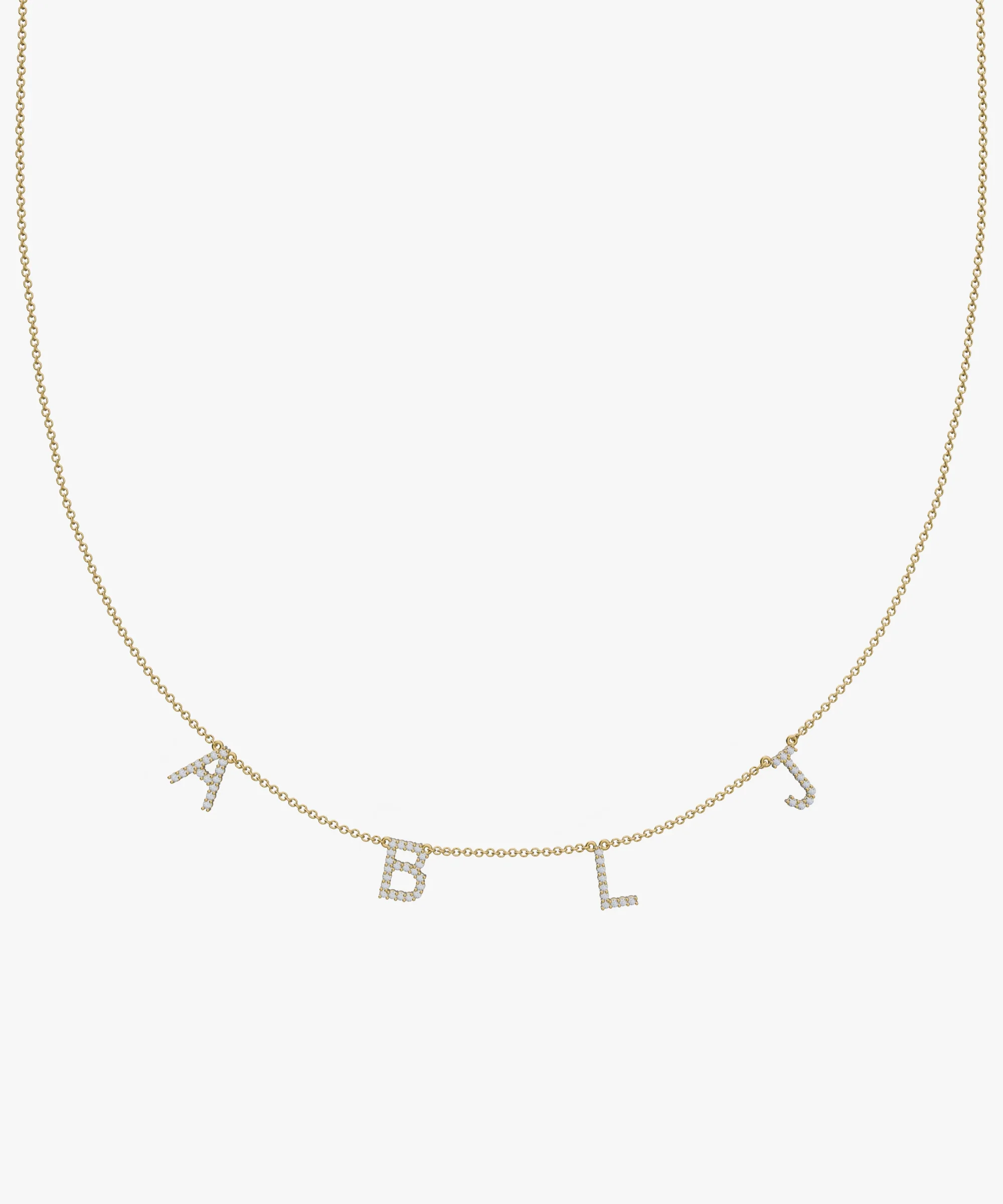 Personalised Charm Necklace Builder