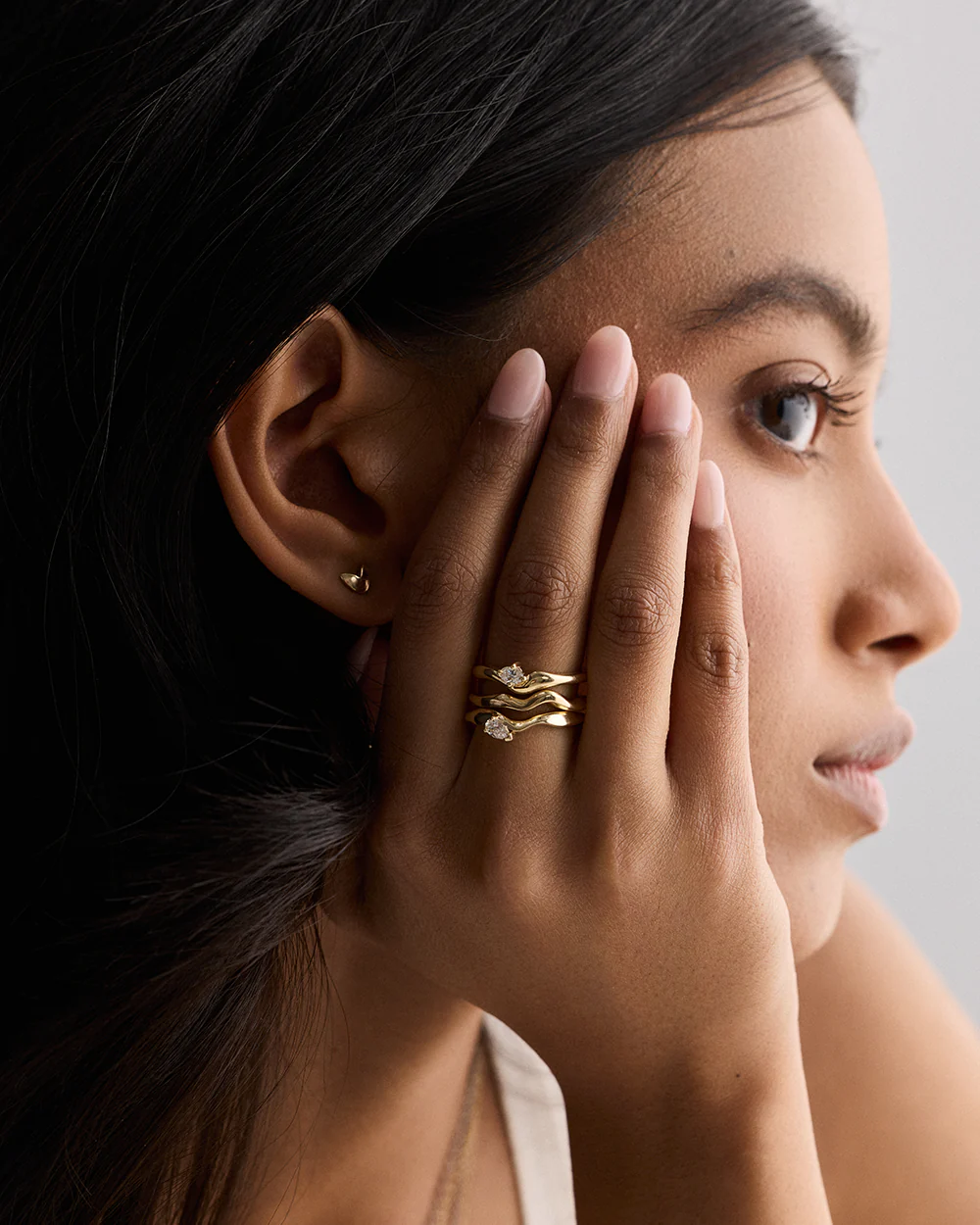 Petite Heart Earrings - Image 7
