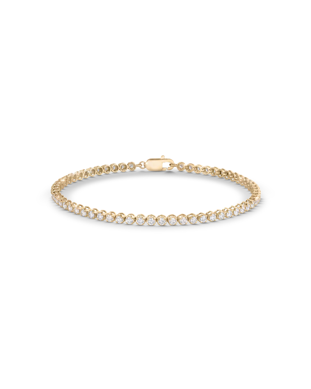 Petite Lab Grown Diamond Tennis Bracelet