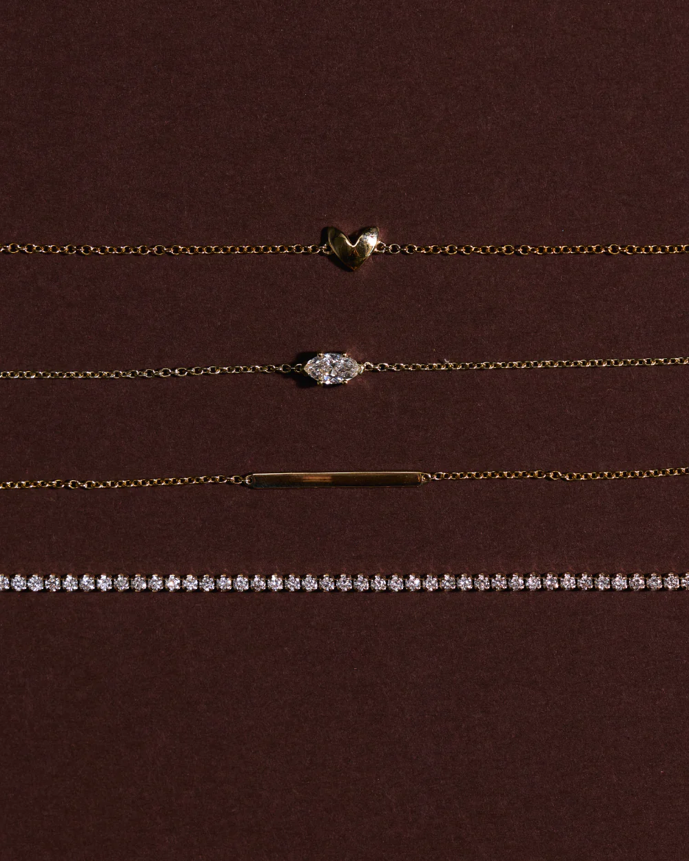 Petite Lab Grown Diamond Tennis Bracelet - Image 11