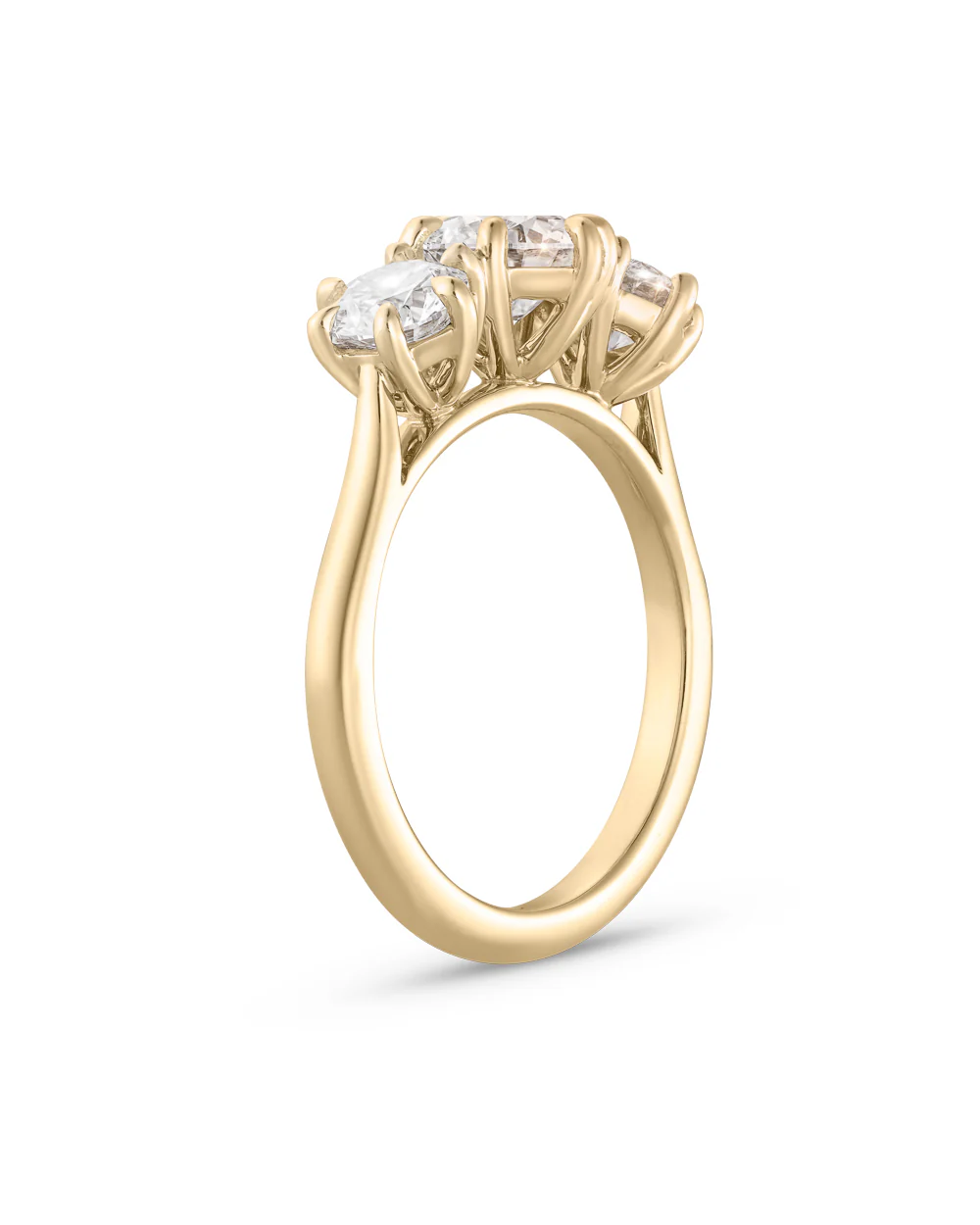 Portia 3.14ct Trilogy Engagement Ring - Image 5