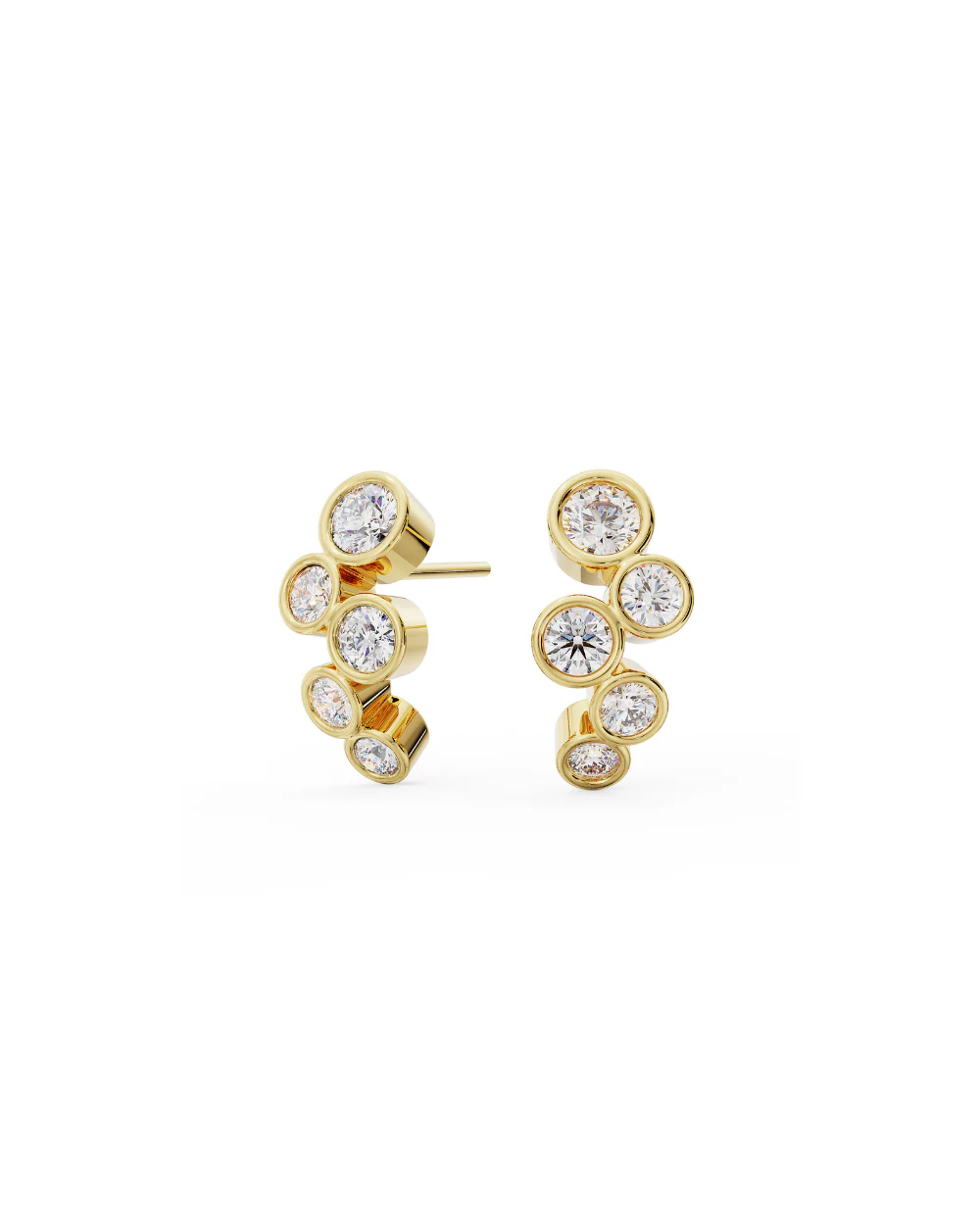 Saba Diamond Earrings - Image 8