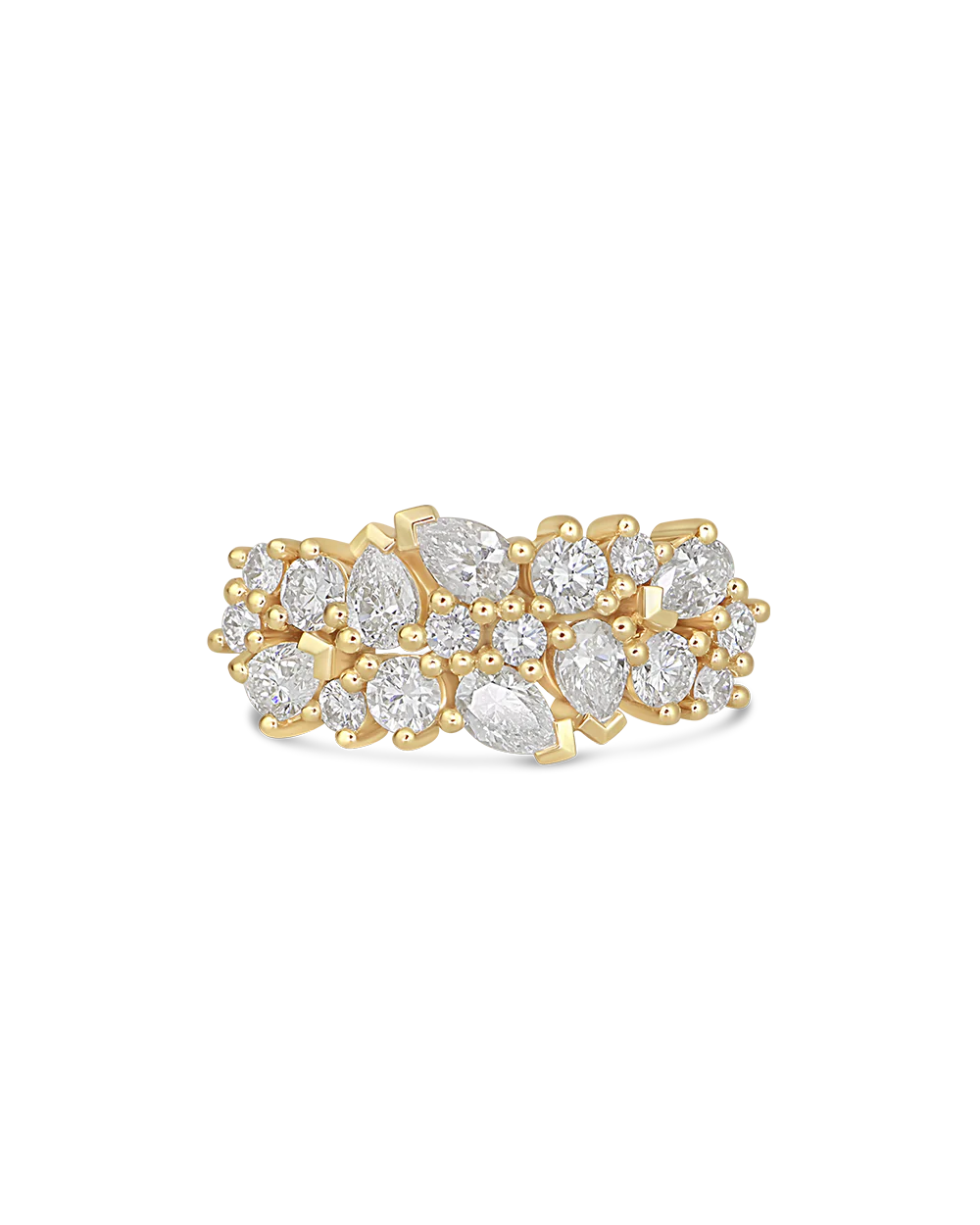 Sana Cluster Diamond Ring - Image 12