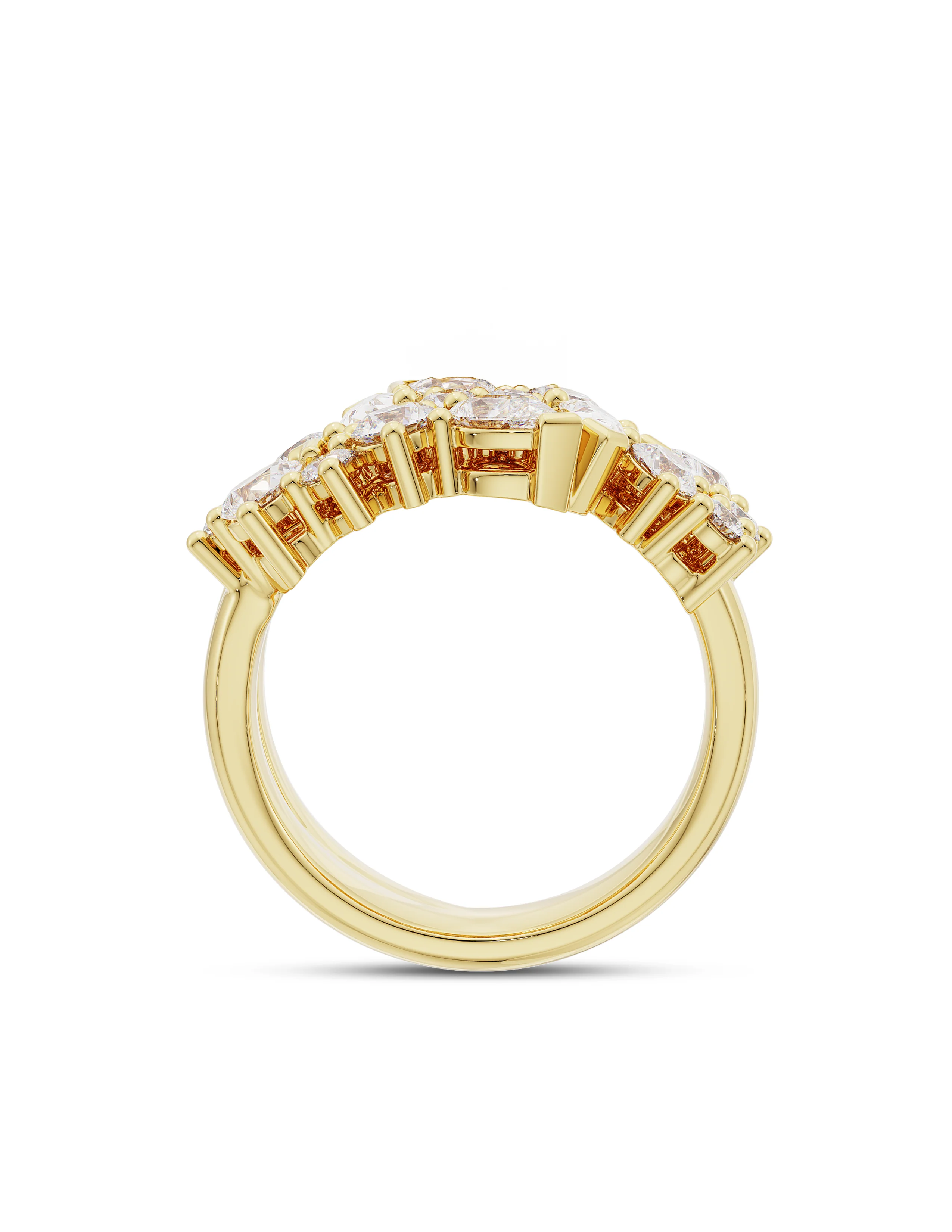 Sana Cluster Diamond Ring - Image 13