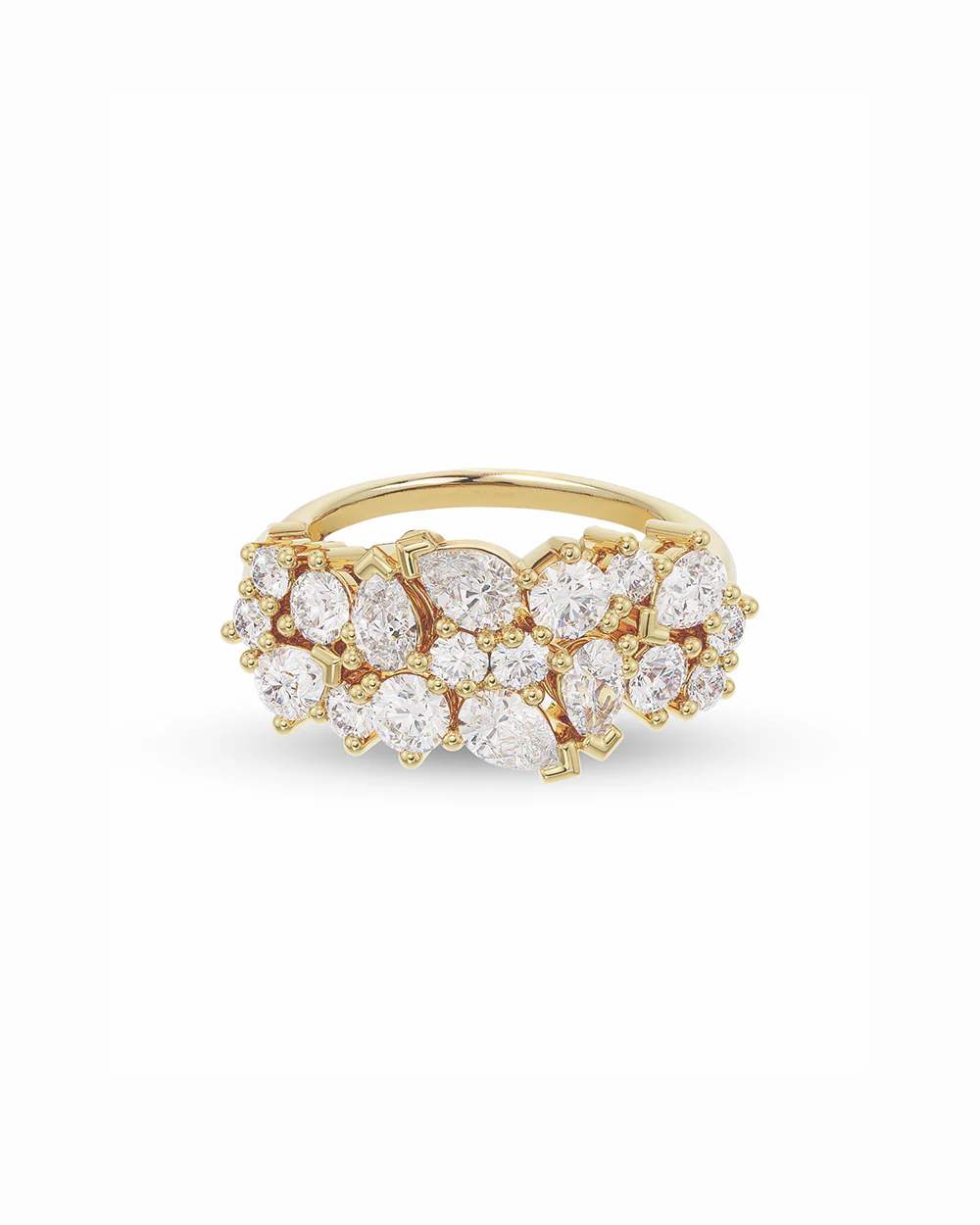 Sana Cluster Diamond Ring - Image 14