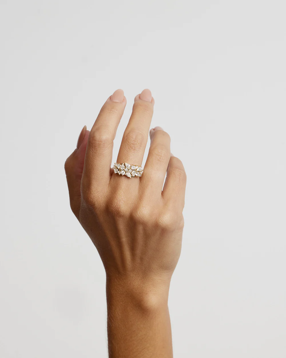 Sana Cluster Diamond Ring - Image 3