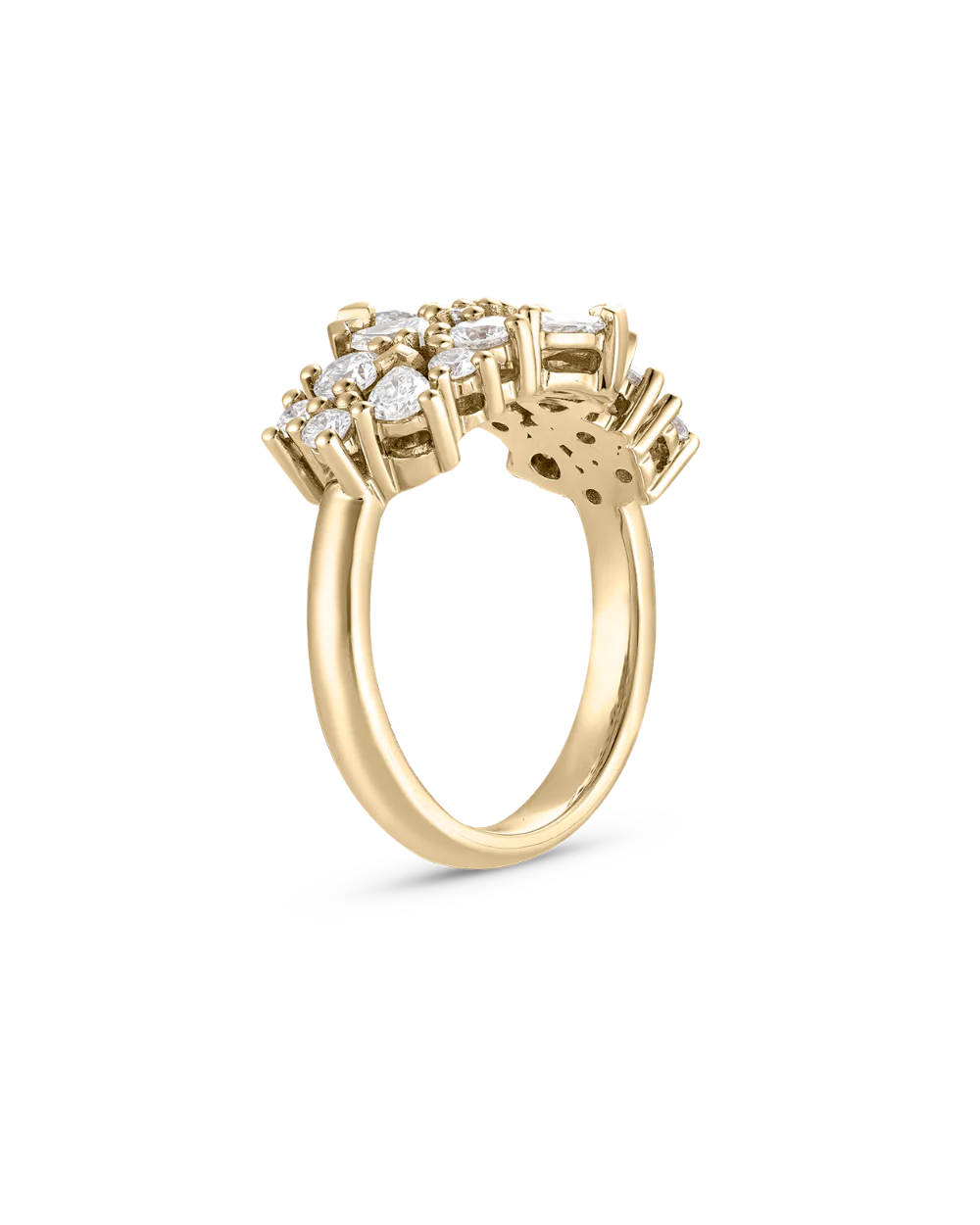Sana Cluster Diamond Ring - Image 4