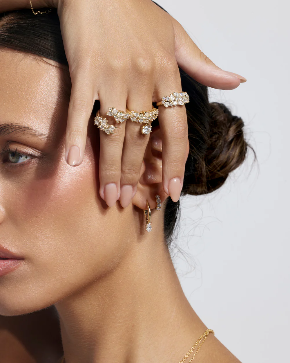 Sana Cluster Diamond Ring - Image 5