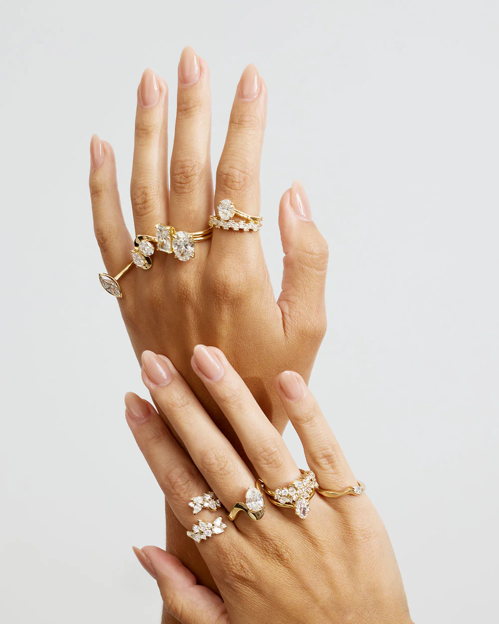 Sana Cluster Diamond Ring - Image 6