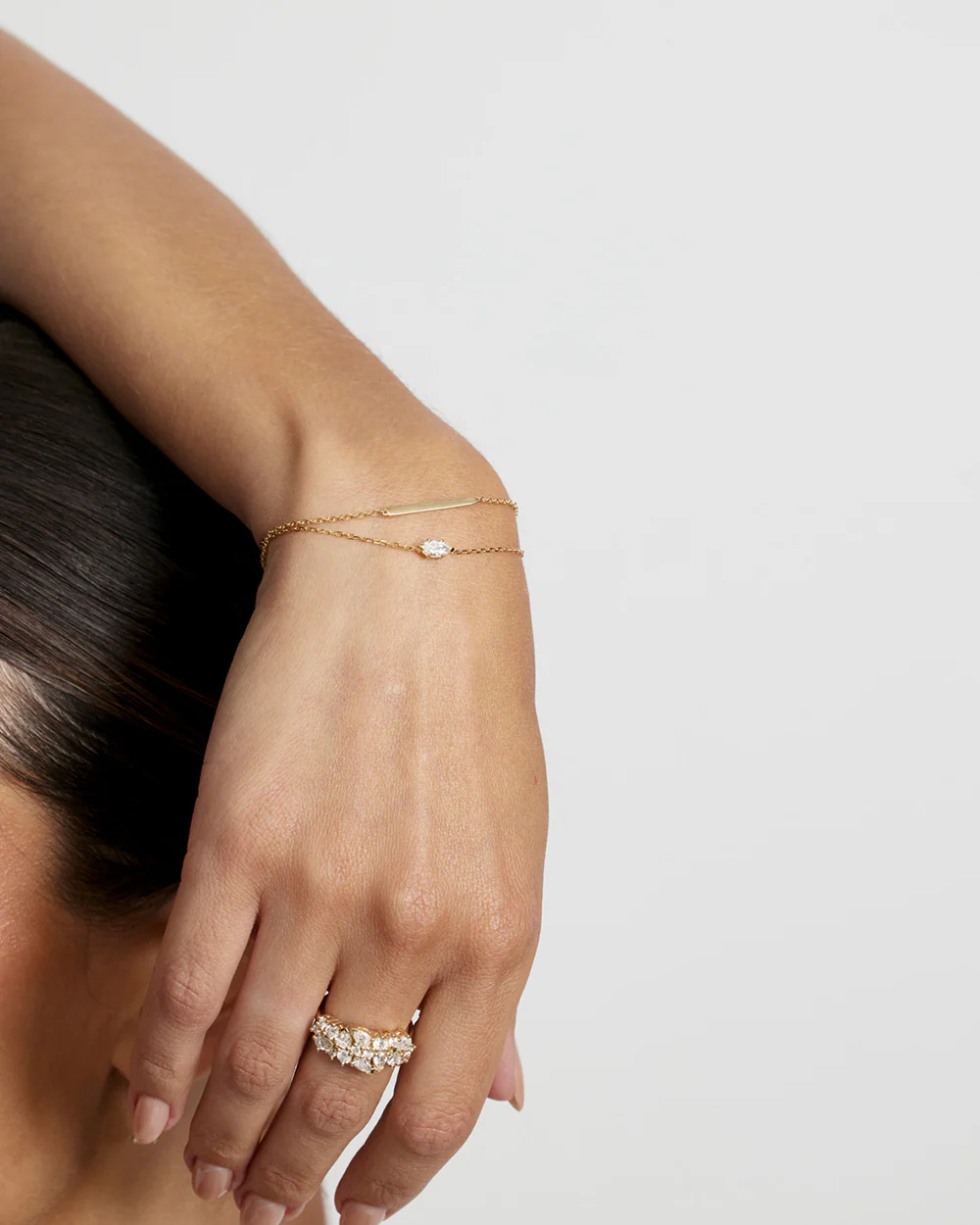 Sana Cluster Diamond Ring - Image 9