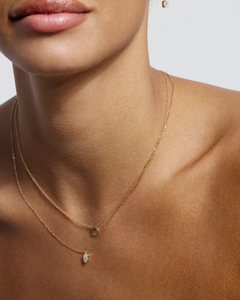 Single Initial Necklace - Image 10