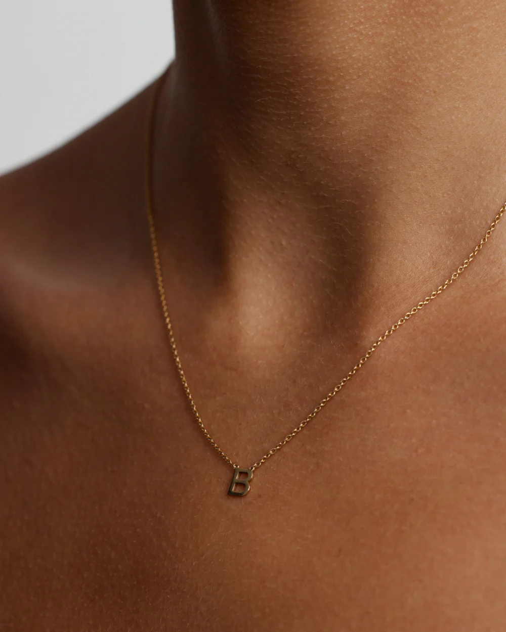 Single Initial Necklace - Image 3