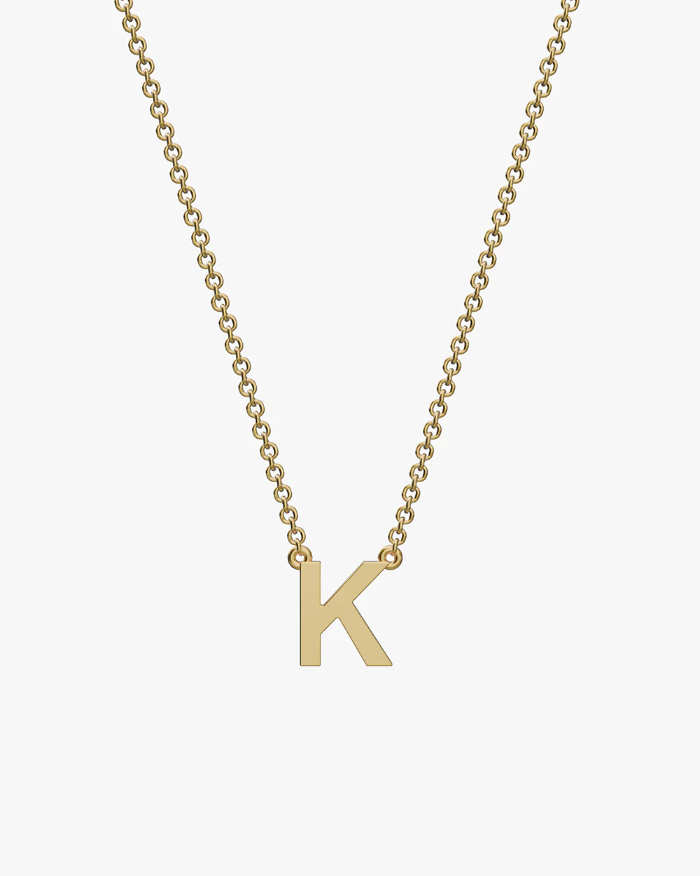 Single Initial Necklace - Image 34