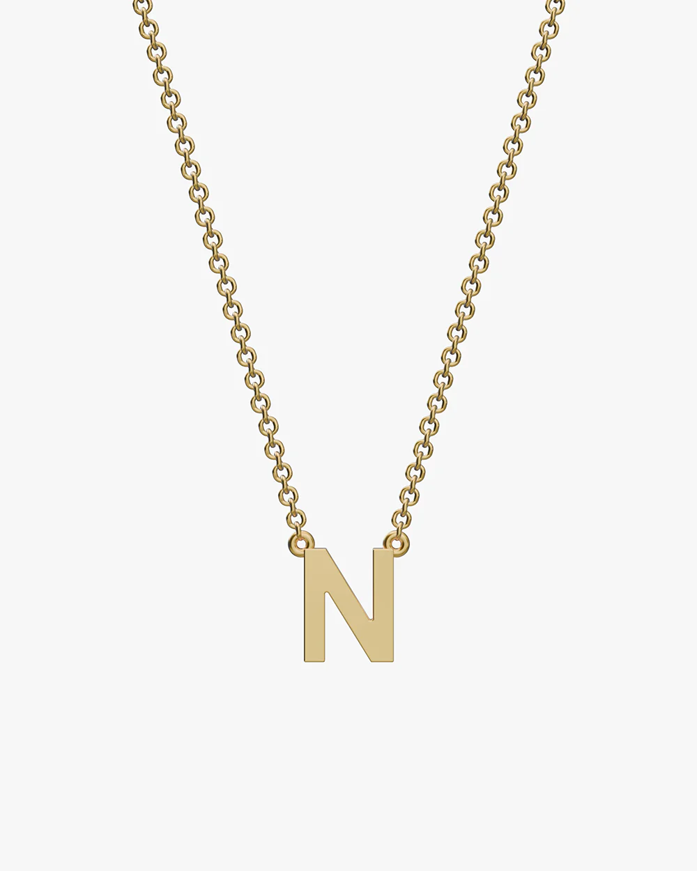 Single Initial Necklace - Image 37