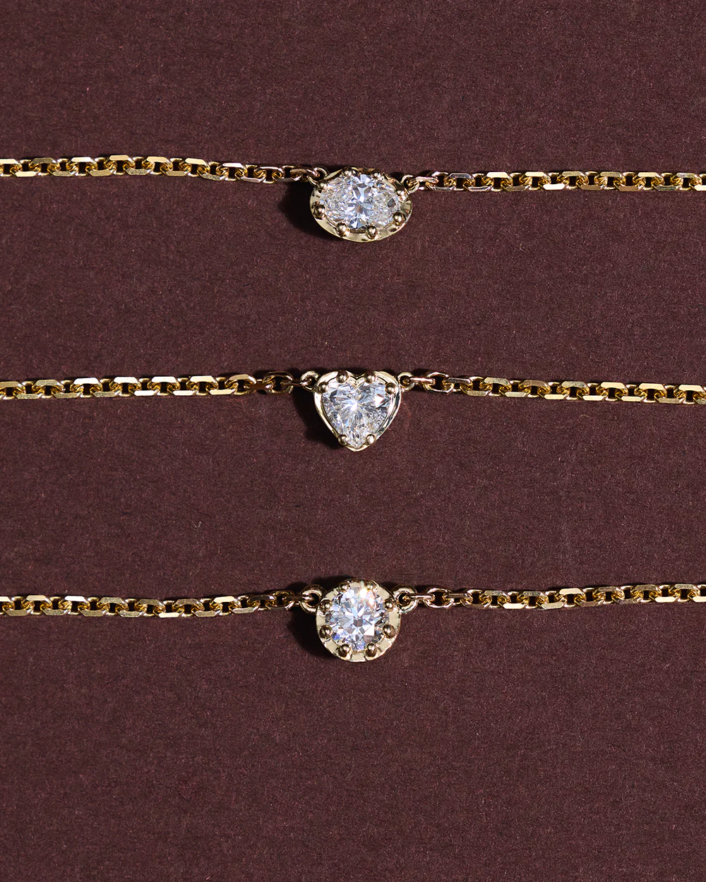 Sloane Heart Diamond Necklace - Image 12