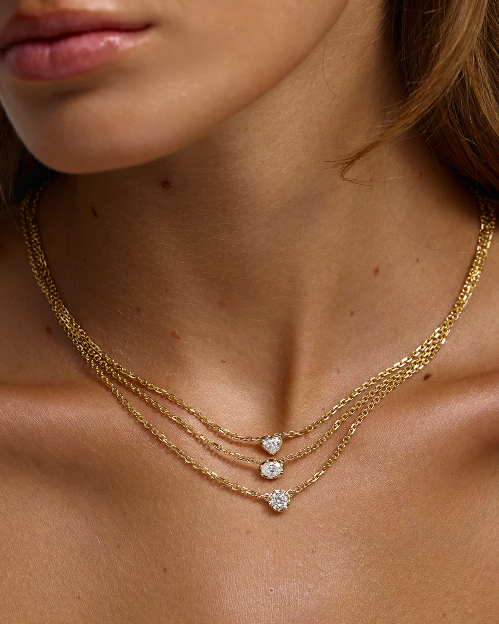 Sloane Heart Diamond Necklace - Image 6