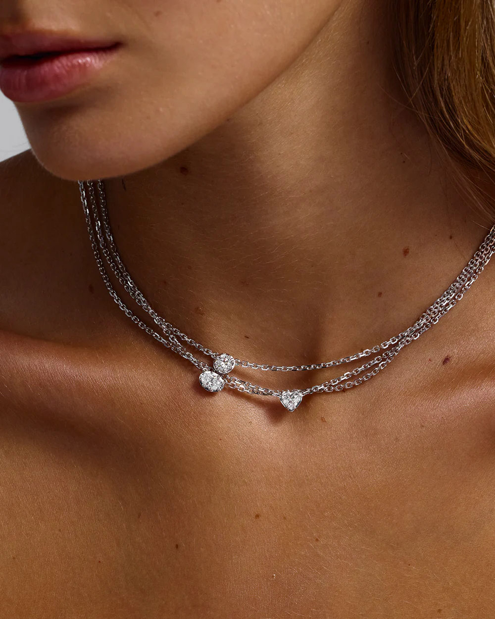 Sloane Heart Diamond Necklace - Image 9