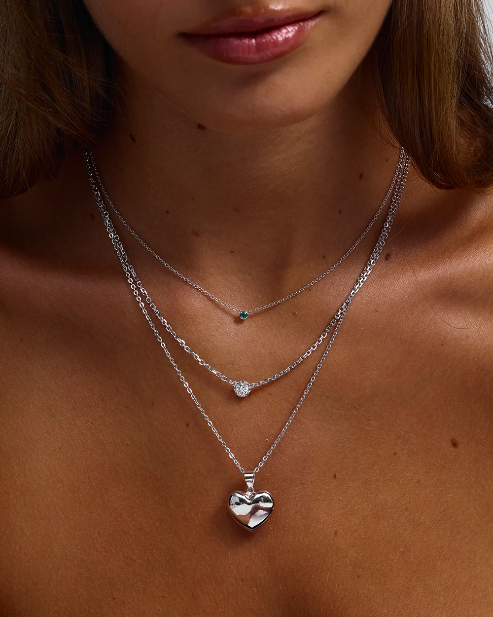 Sloane Round Diamond Necklace - Image 19