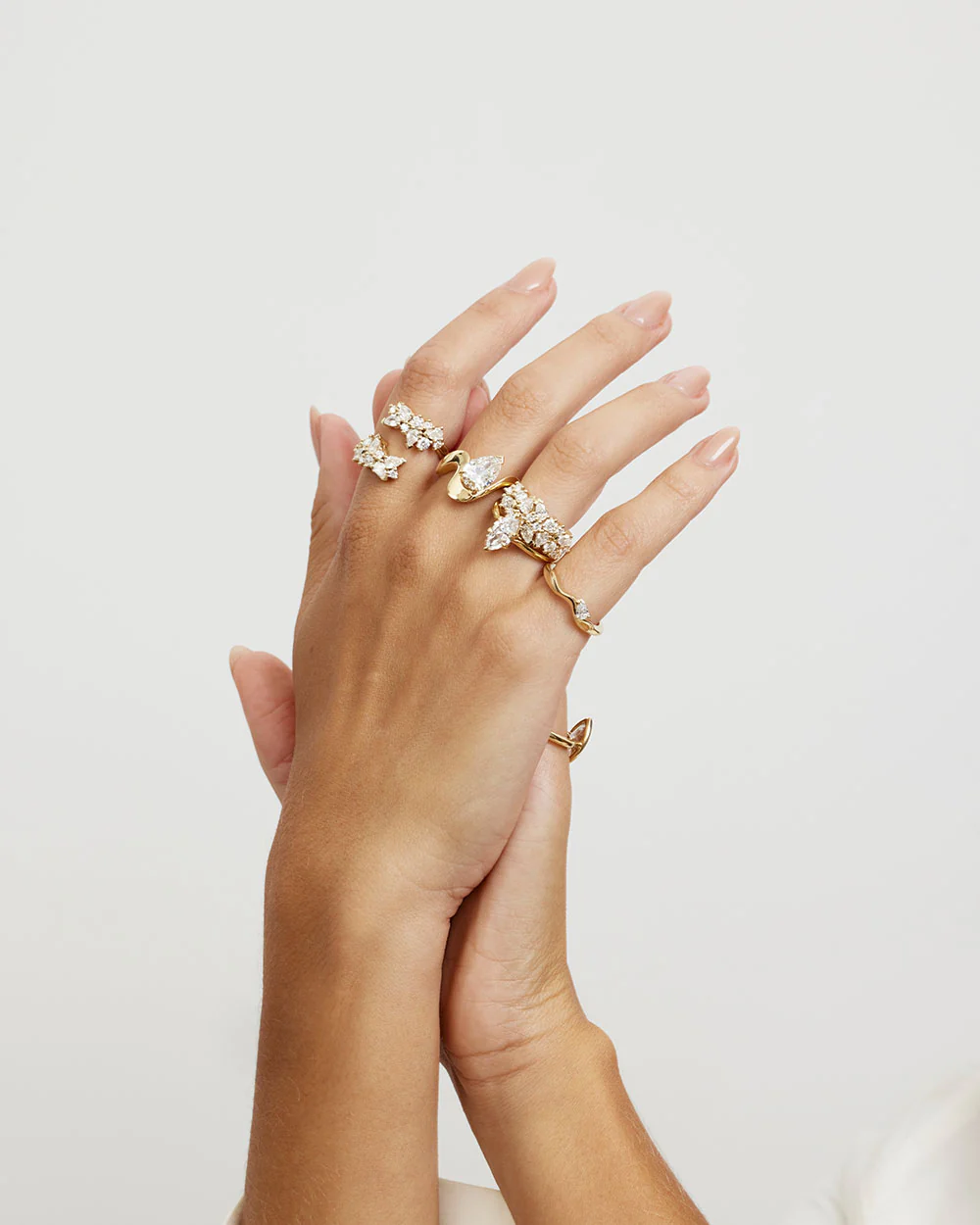 Vera Open Wrap Diamond Ring - Image 3