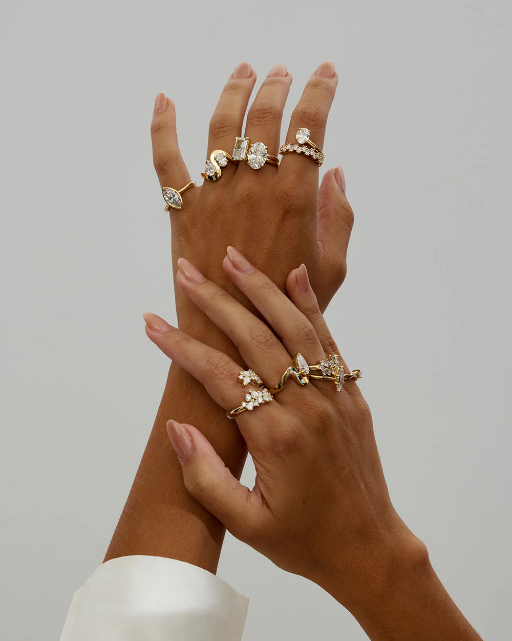 Vera Open Wrap Diamond Ring - Image 7